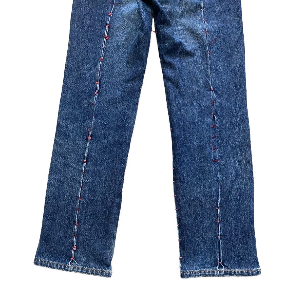 Marithe + Francois Girbaud Marithe Francois Girbaud Denim Bondage Jeans Size 28" / US 6 / IT 42 - 13 Thumbnail