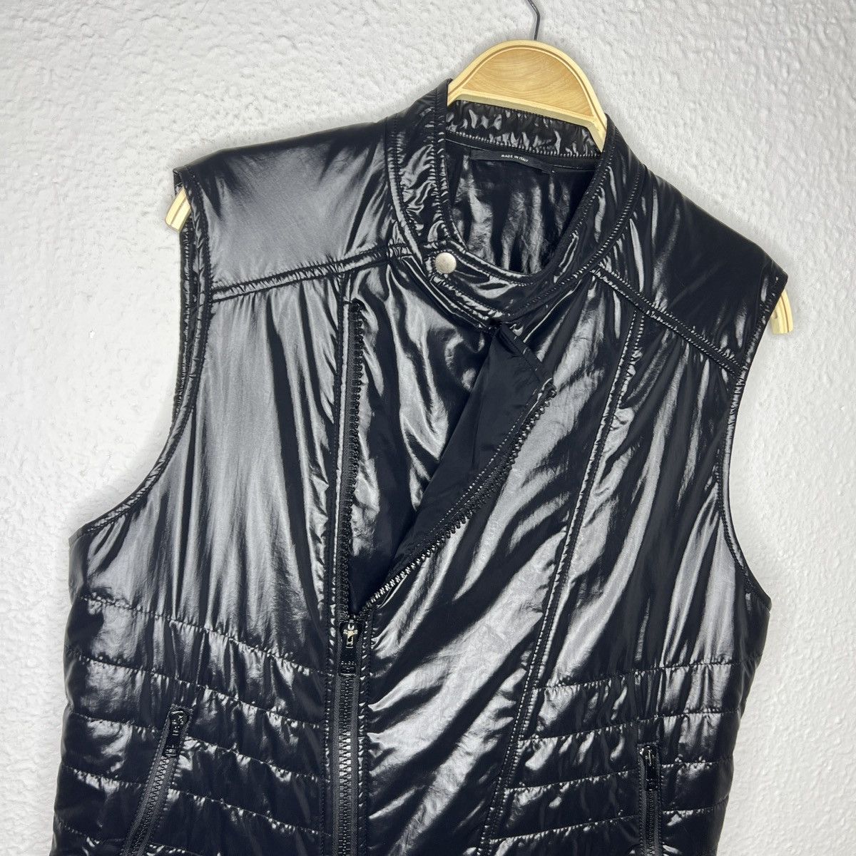 Gucci Gucci by Tom Ford Gilet Vest Jacket Black Shiny Nylon Logo Size US M / EU 48-50 / 2 - 6 Thumbnail