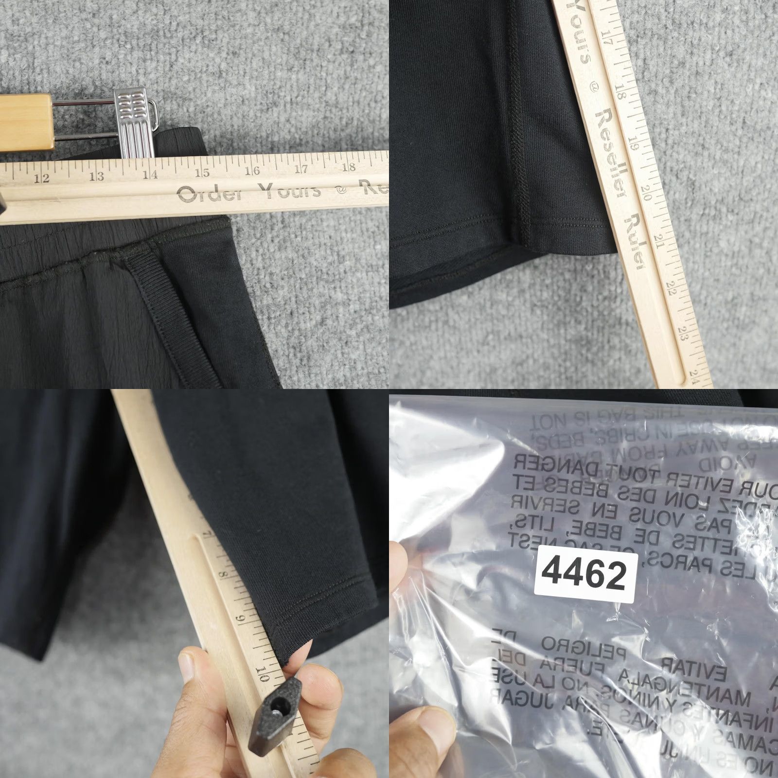 Reigning Champ Reigning Champ Sweat Shorts Mens XL Black French Terry Nylon Pockets Athletic Size US 36 / EU 52 - 9 Thumbnail