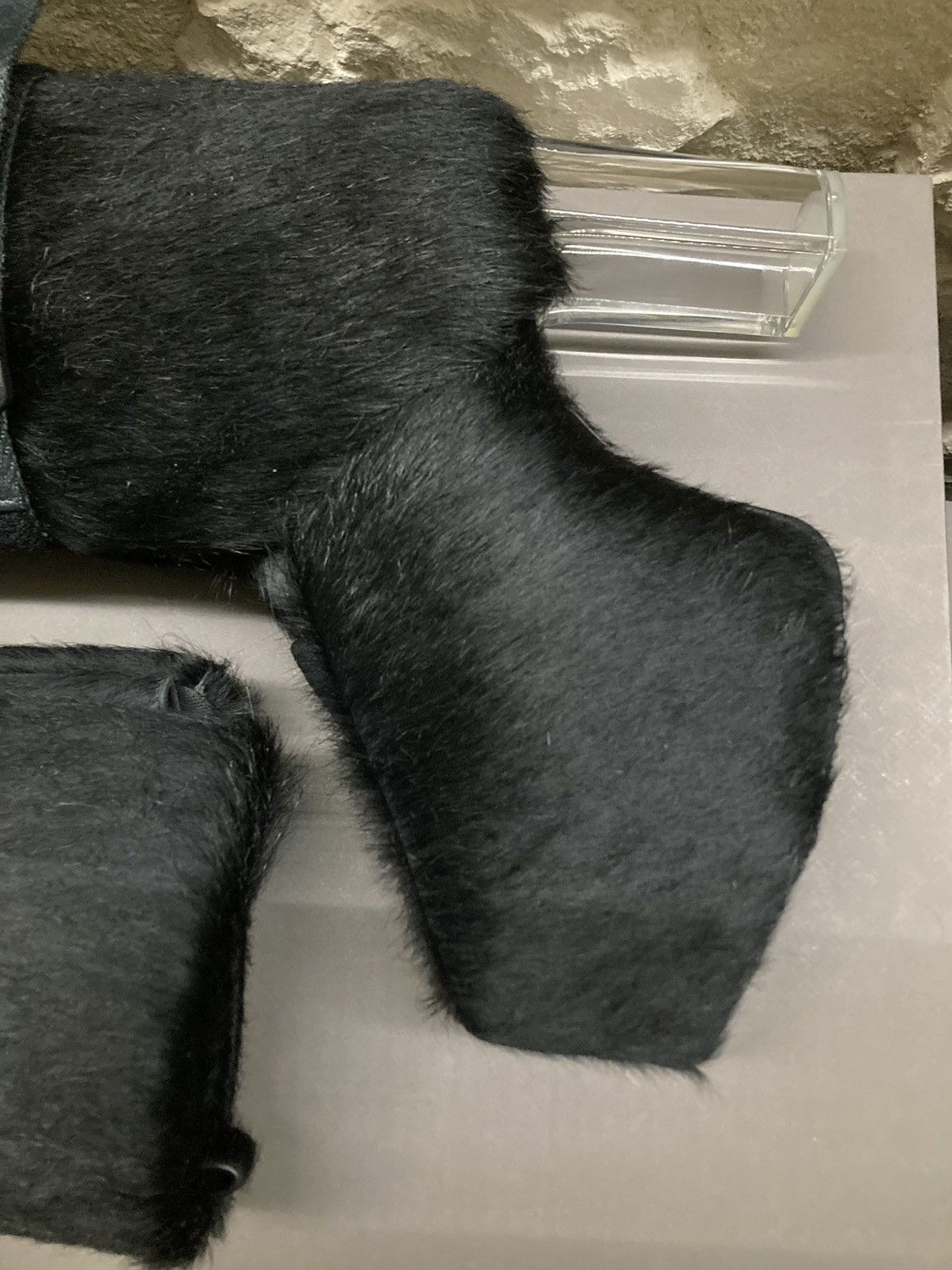 Rick Owens NEVER WORN / Calf Hair Splint Platform Boots by Rick Owens Size US 10 / EU 43 - 8 Thumbnail