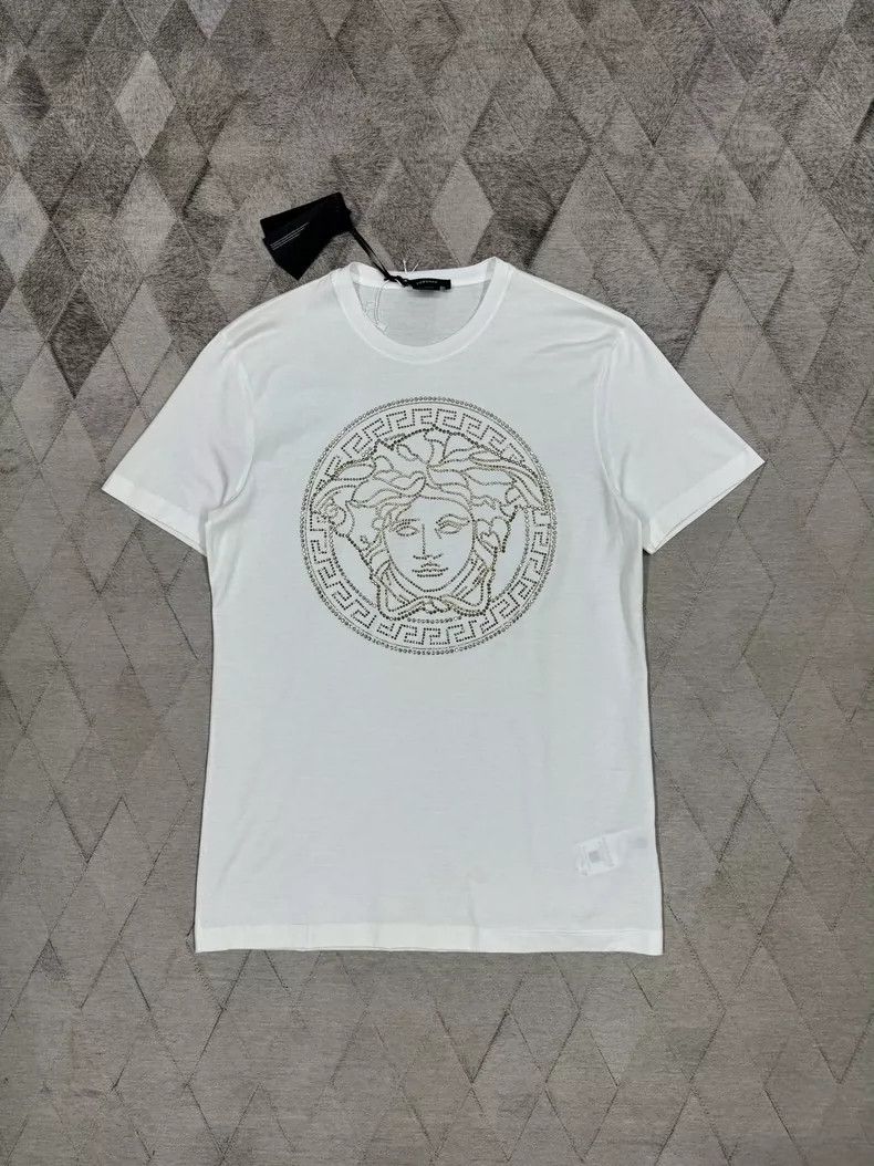 Versace Versace Full diamond Medusa T-shirt Size US M / EU 48-50 / 2 - 1 Thumbnail