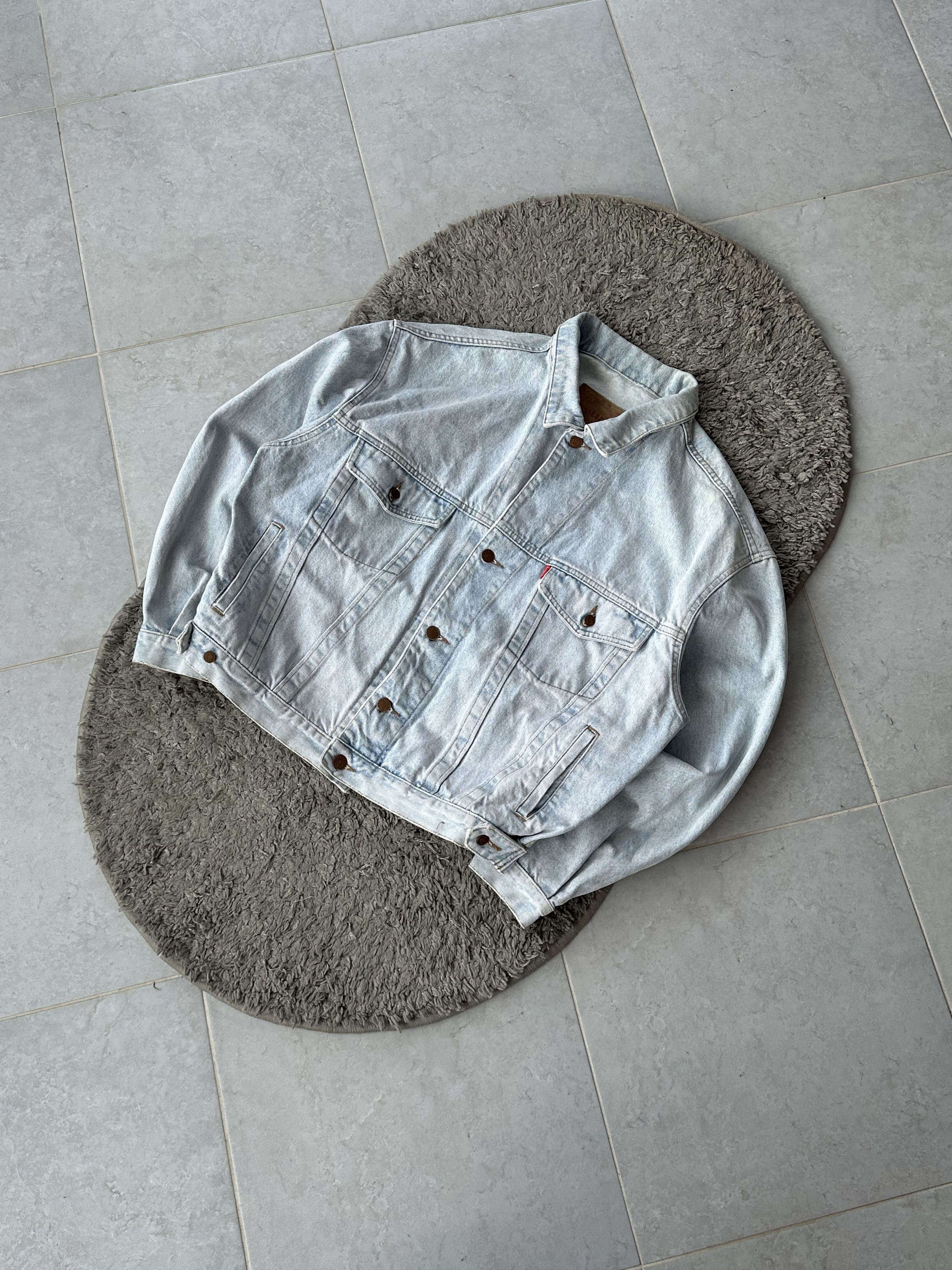 Diesel Vintage Denim Jeans Jacket Diesel 80's Levi's Style Size US XL / EU 56 / 4 - 2 Thumbnail