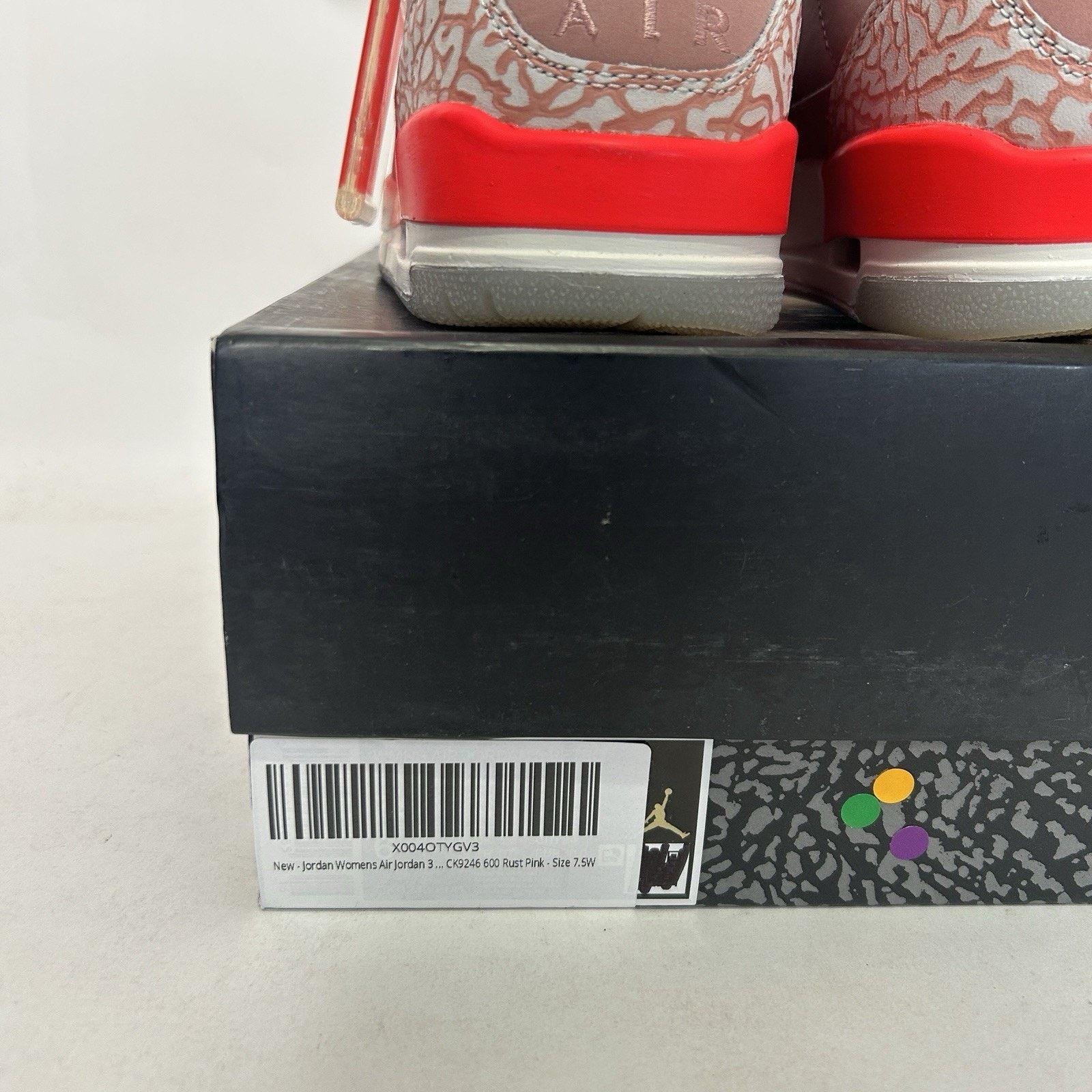 Jordan Brand Nike Air Jordan 3 Retro WMNS “Rust Pink Sail” CK9246-600 Size US 7.5 / IT 37.5 - 5 Thumbnail