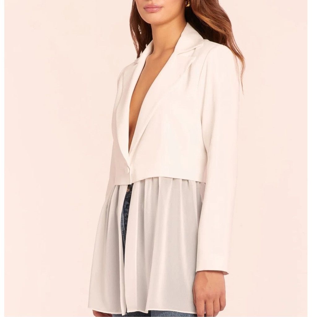 Amanda Uprichard Amanda Uprichard Jonas Blazer, Size: S Size XS / US 0-2 / IT 36-38 - 3 Thumbnail