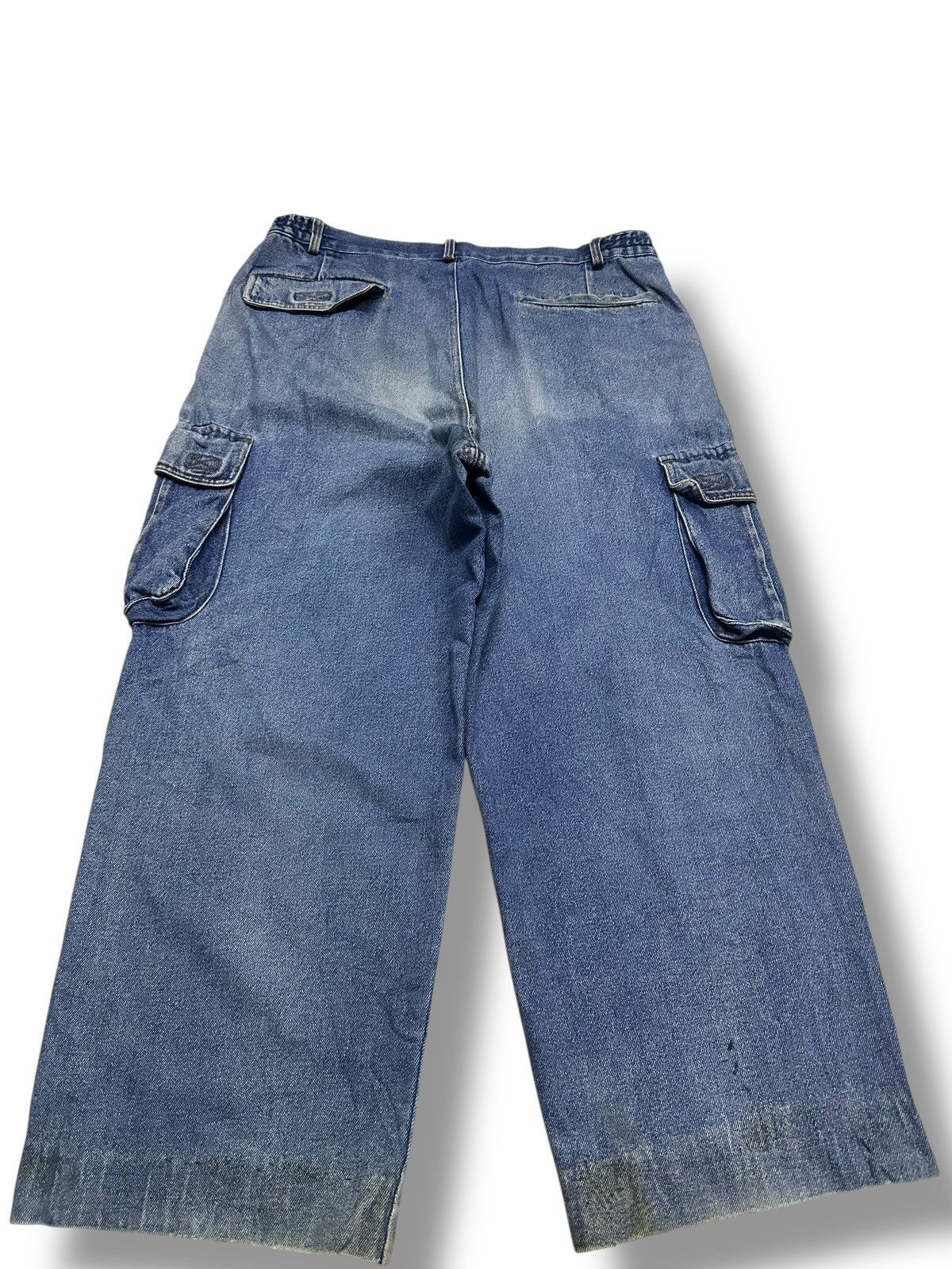 Japanese Brand Vintage Japanese Baggy Loose Style Jeans With Faded Wash Size US 33 - 2 Thumbnail