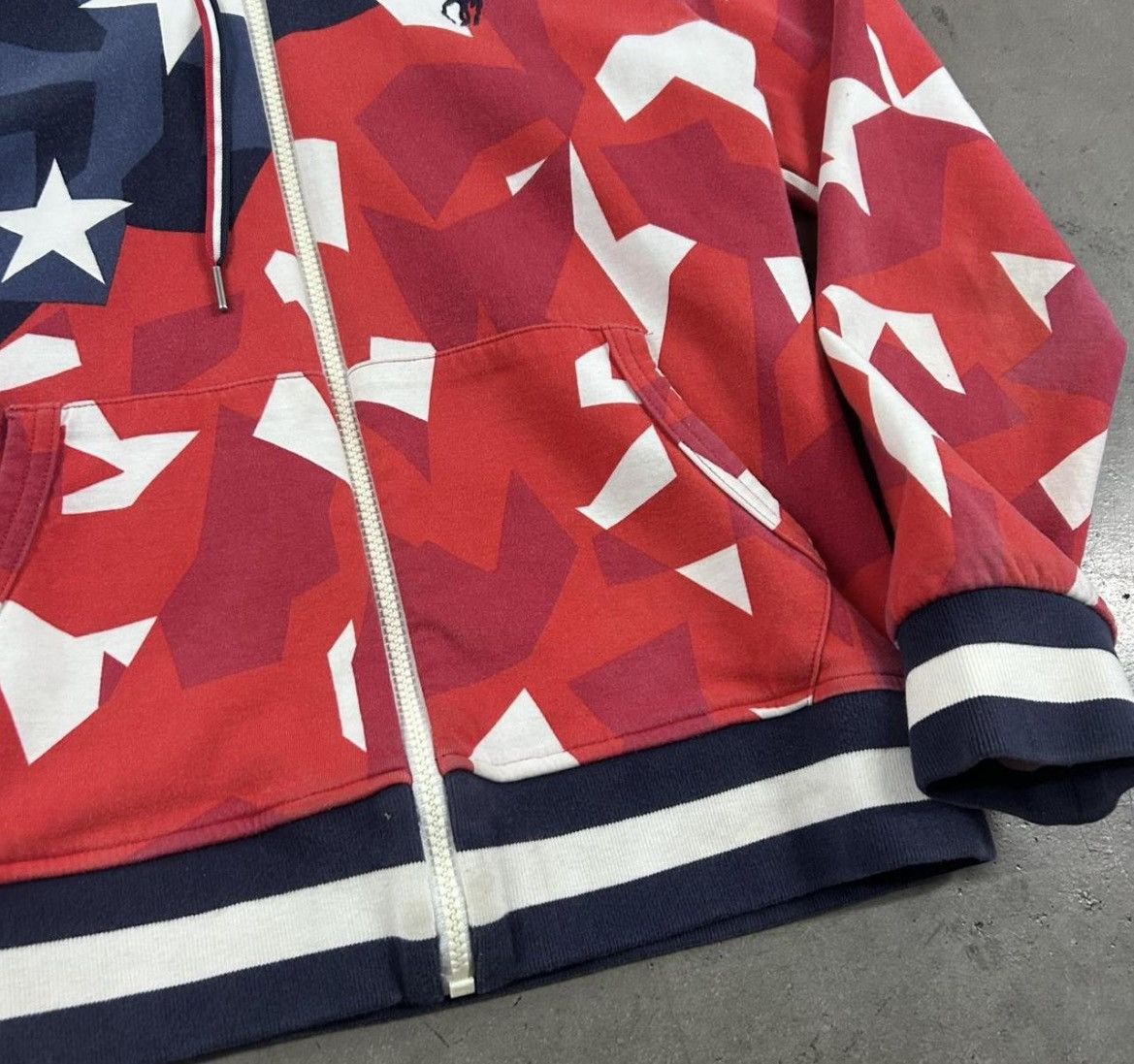 Polo Ralph Lauren Rare ¥2K big pony AOP Ralph lauren X USA Paralympics team Size US M / EU 48-50 / 2 - 5 Thumbnail