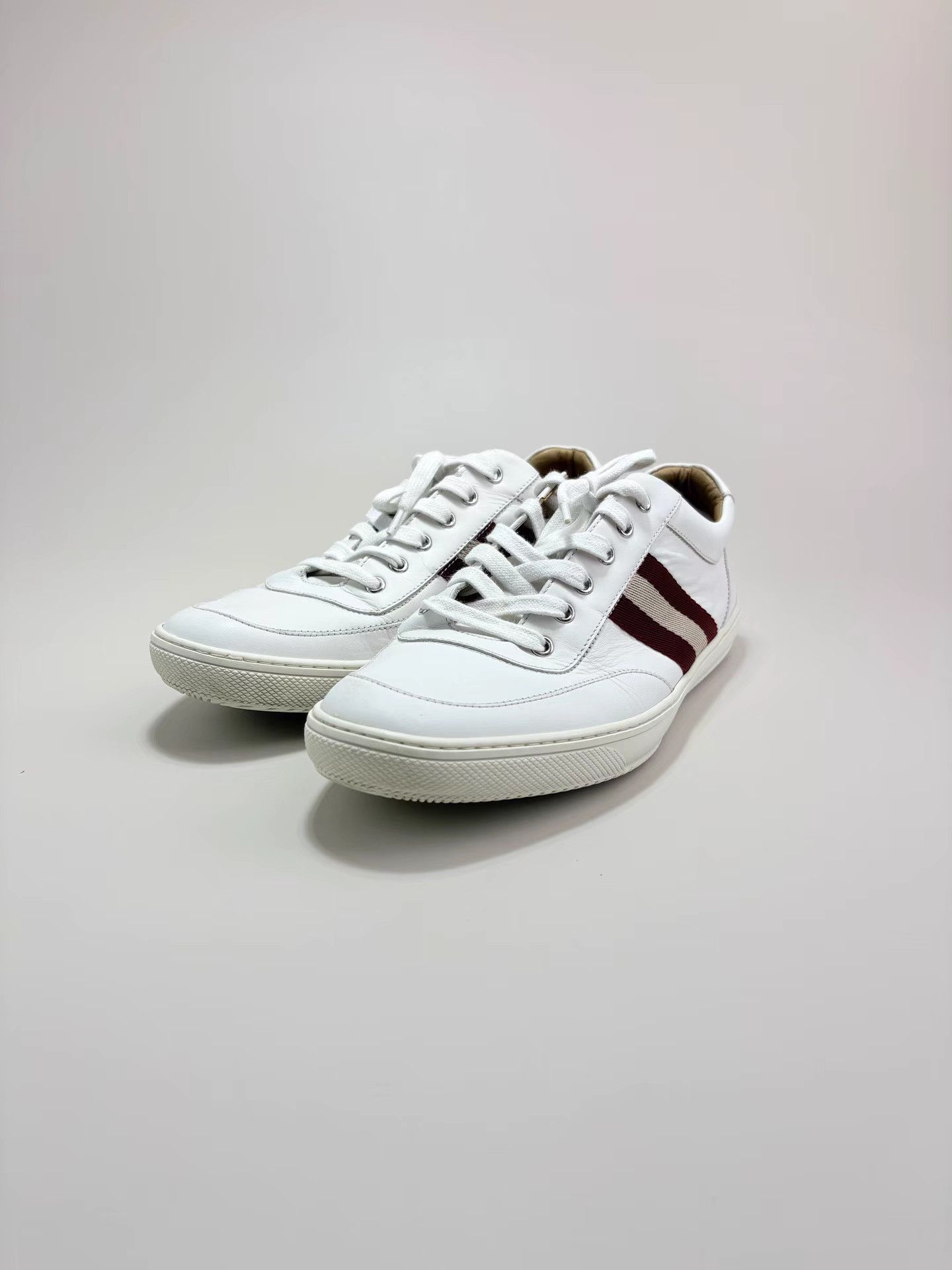 Bally BALLY Stripe White Sneakers Size US 10 / EU 43 - 1 Thumbnail