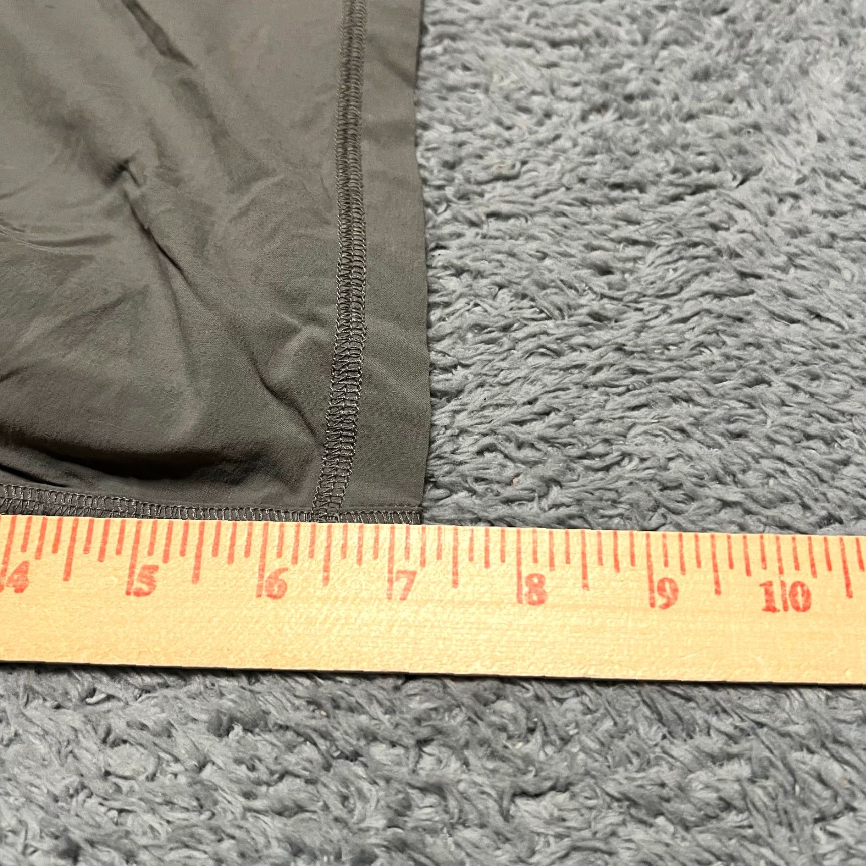 Vintage Mack Weldon Shorts Mens Large Gray Nylon Blend Quick Dry Drawstring Chino Mens Size US 33 - 7 Thumbnail