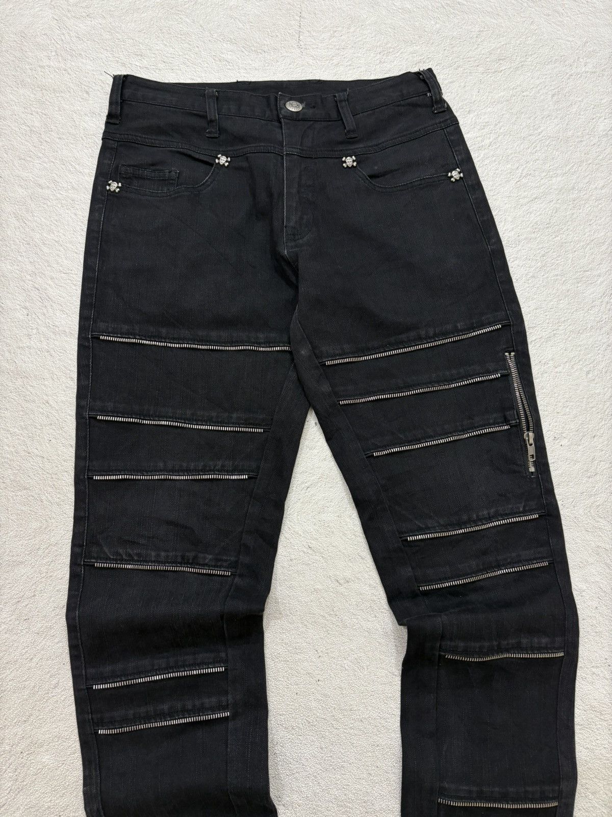 Undercover 2000s Franki morrele milan skull pants Vkei style Size US 29 - 2 Thumbnail
