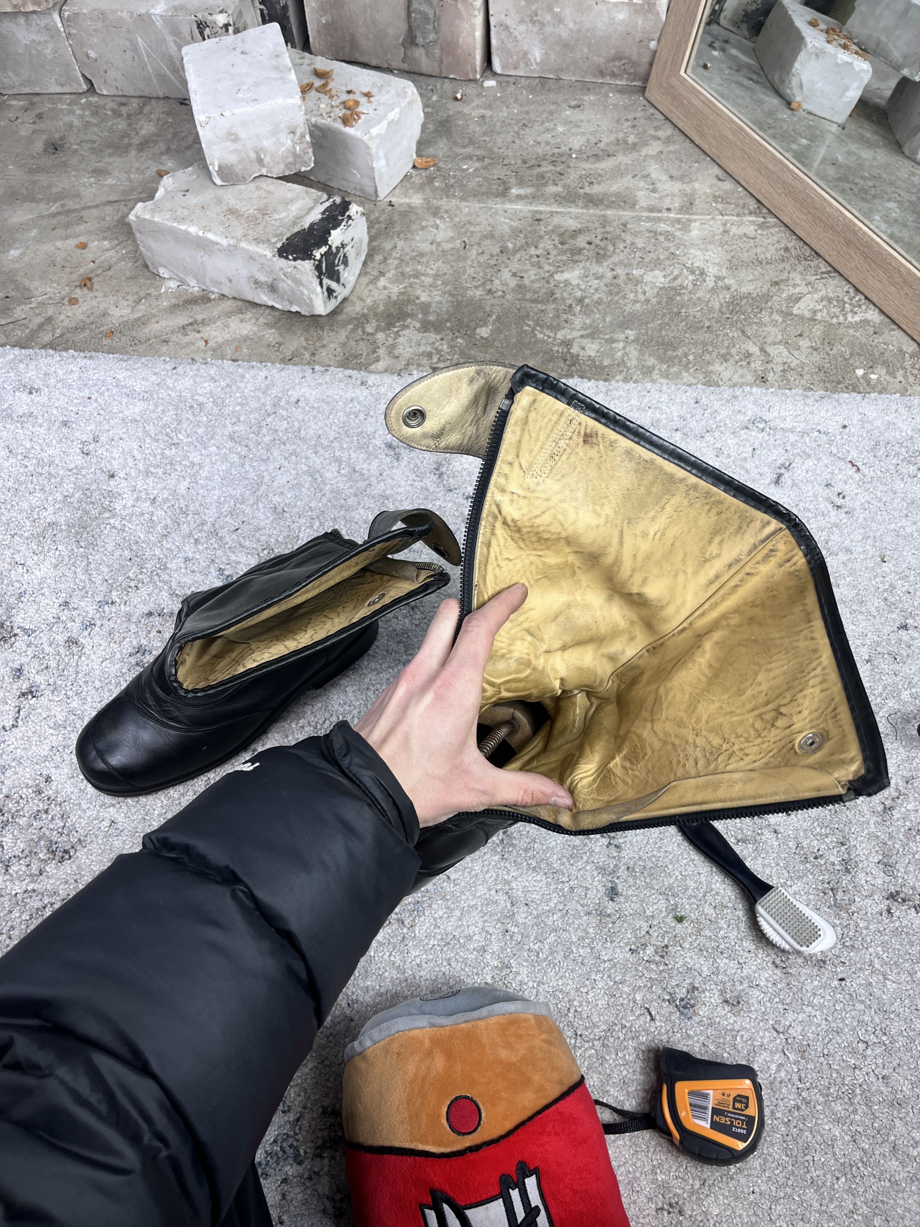 Other 1990s RAY RACING LEATHER MOTO BOOTS - 5130 Size US 9 / EU 42 - 11 Thumbnail