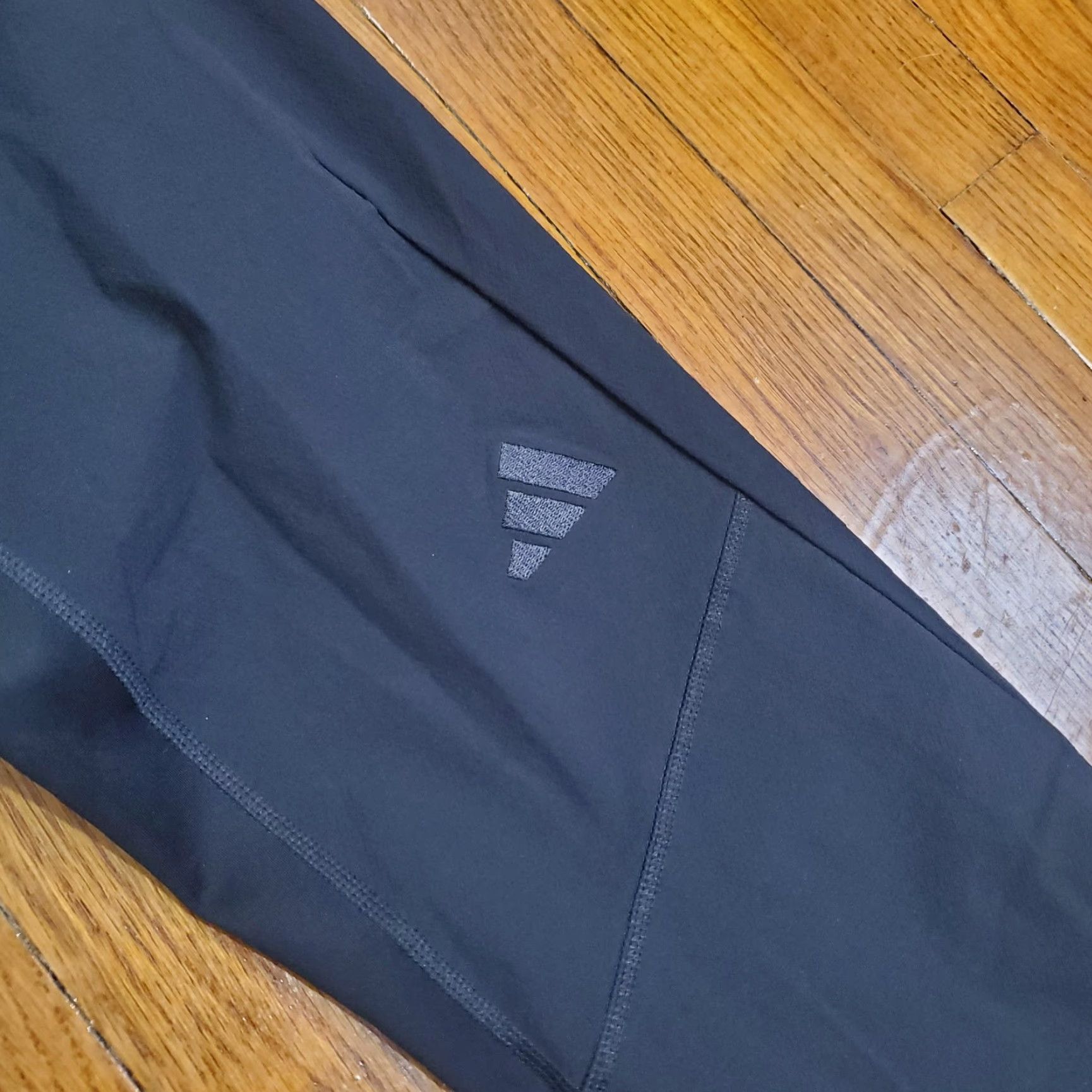 Adidas Adidas Pants Mens Small Black Cordura Slim Fit Ankle Zip Zip Pockets HY0776 Size US 29 - 4 Thumbnail