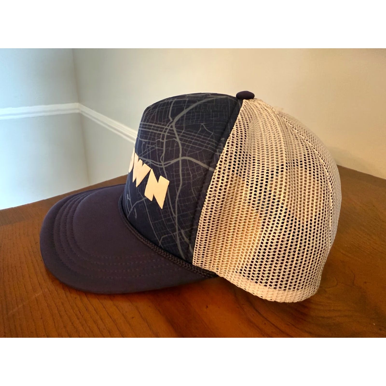 Vintage VINTAGE Local Crowns D-Town Dallas Texas Trucker Snapback Hat NEW Size ONE SIZE - 2 Thumbnail