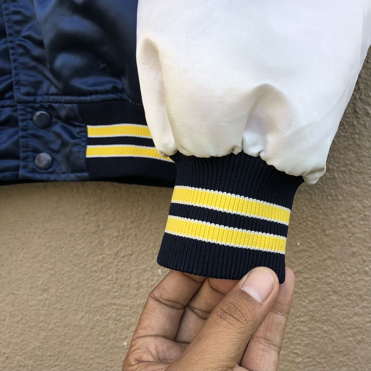 Vintage Vintage KMRC by Eightie’s Varsity Jacket Size US L / EU 52-54 / 3 - 7 Thumbnail