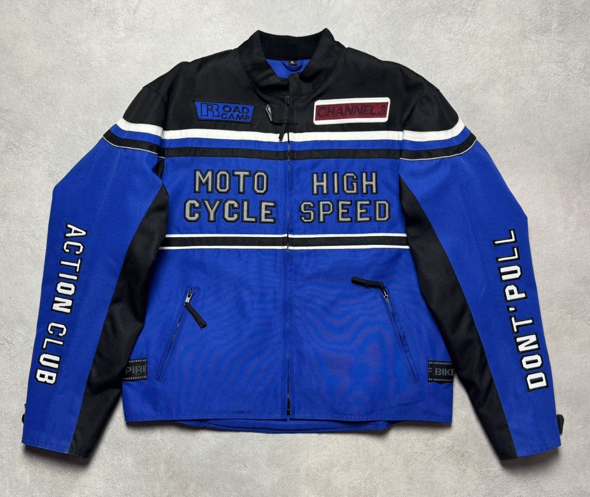 Other Moto High Cycle Speed Biker Racing Jacket Embroidered Logo Size US XL / EU 56 / 4 - 1 Thumbnail
