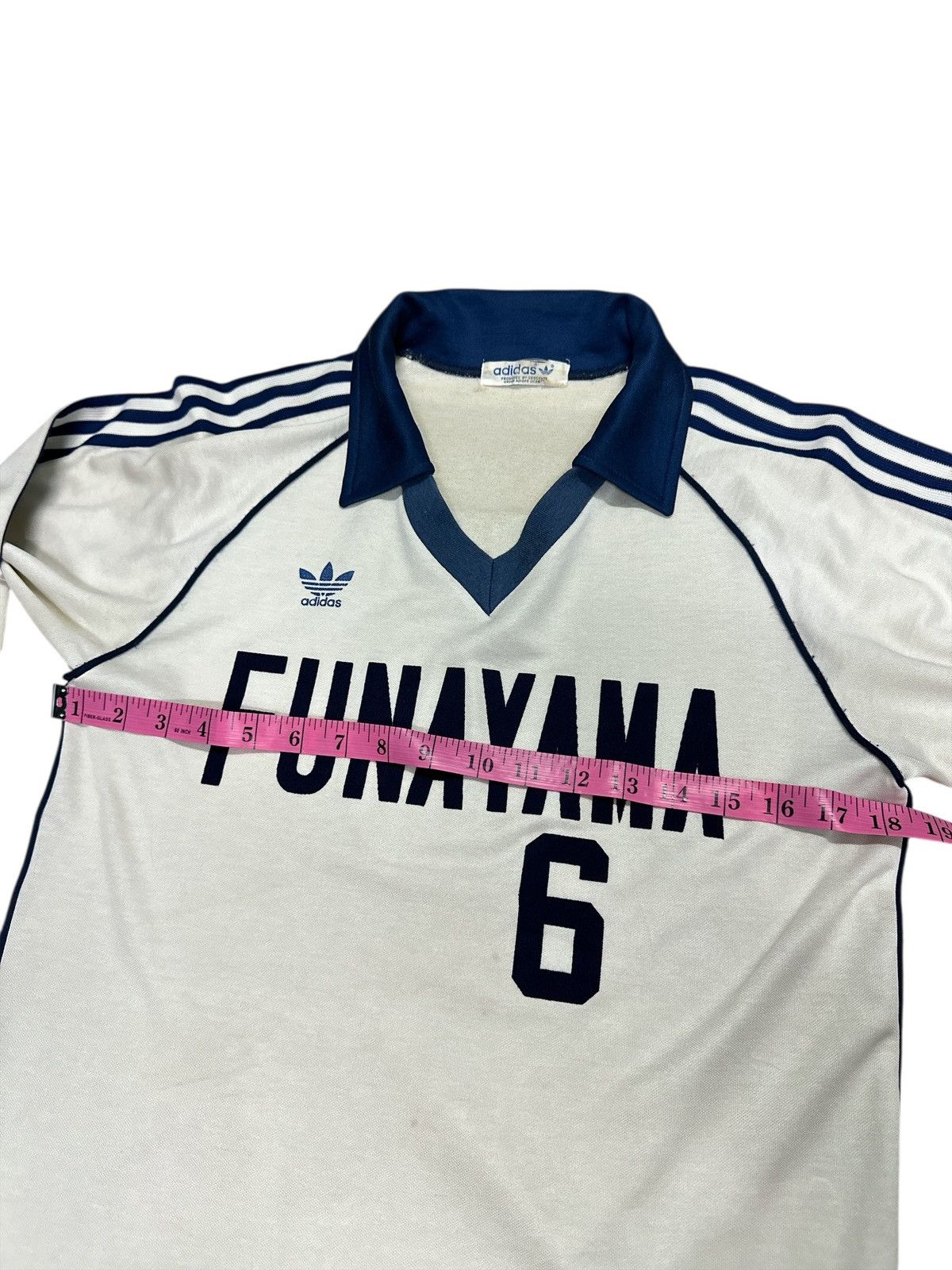 Japanese Brand Vintage Long Sleeve Adidas Jersey 💥⭐️ Size US M / EU 48-50 / 2 - 5 Thumbnail