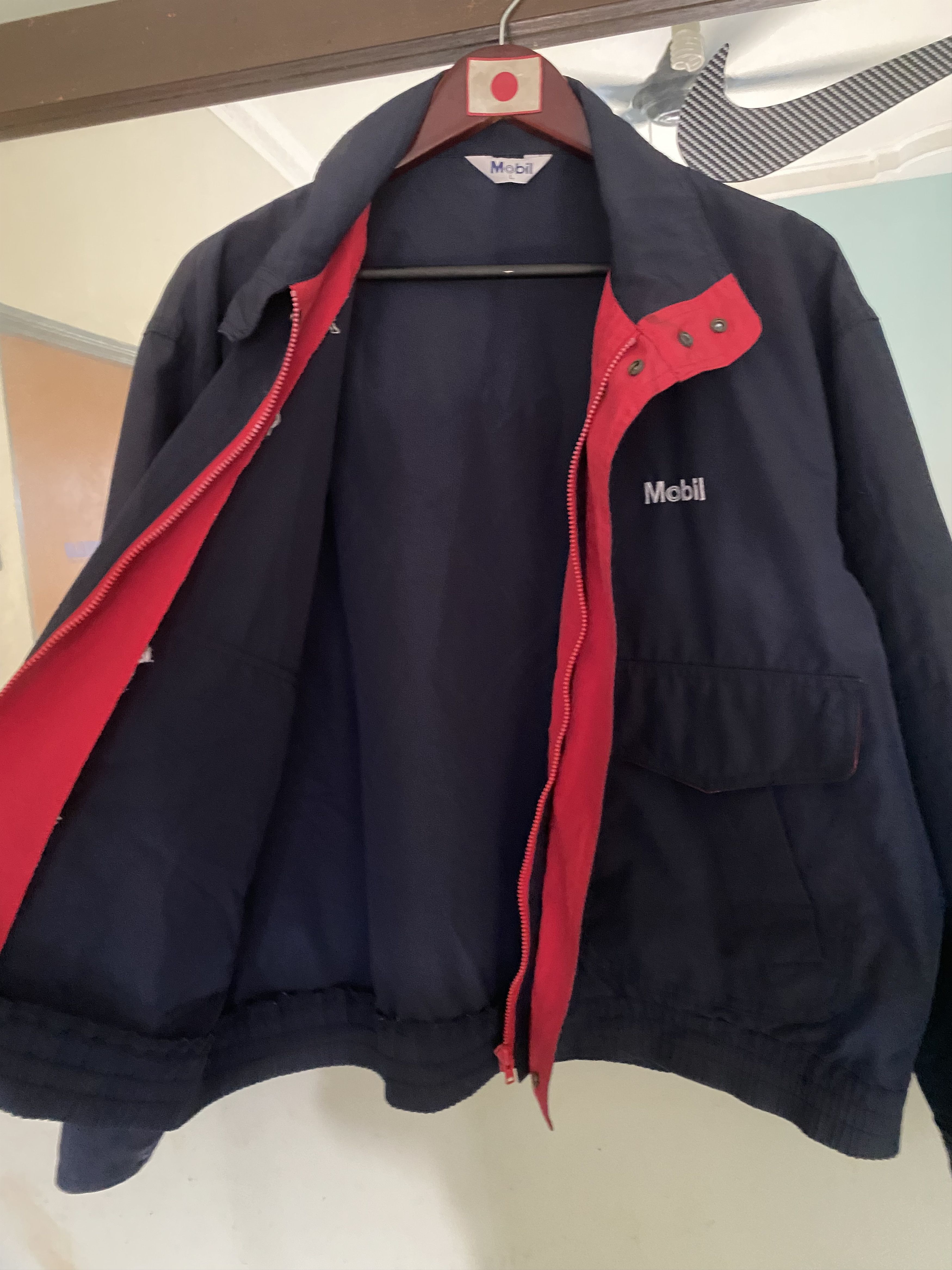 Japanese Brand Vintage Mobil Workers Jacket Size US L / EU 52-54 / 3 - 5 Thumbnail