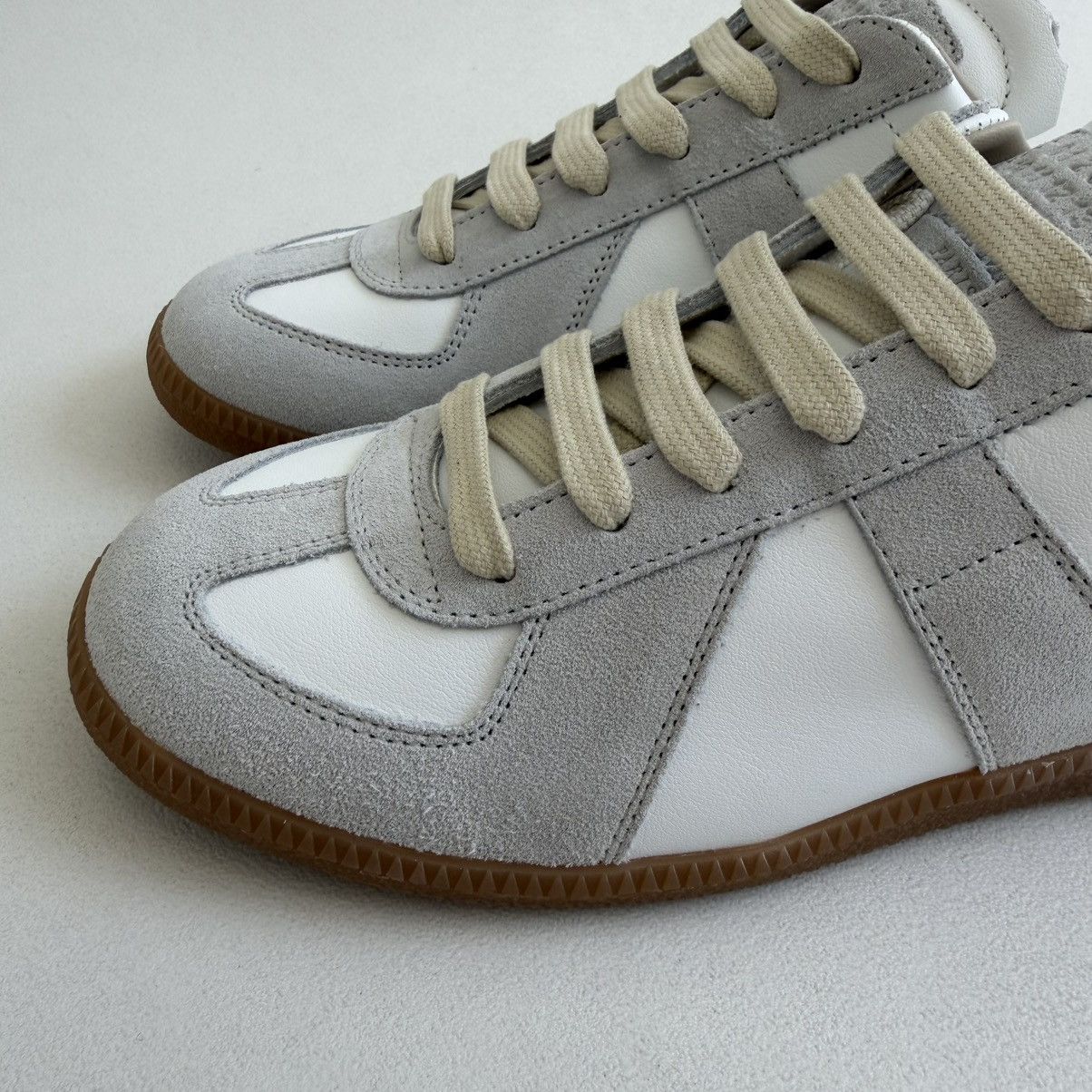 Maison Margiela S/S 21 White Leather ‘Mule’ GAT Sneakers Size US 8.5 / IT 38.5 - 2 Thumbnail