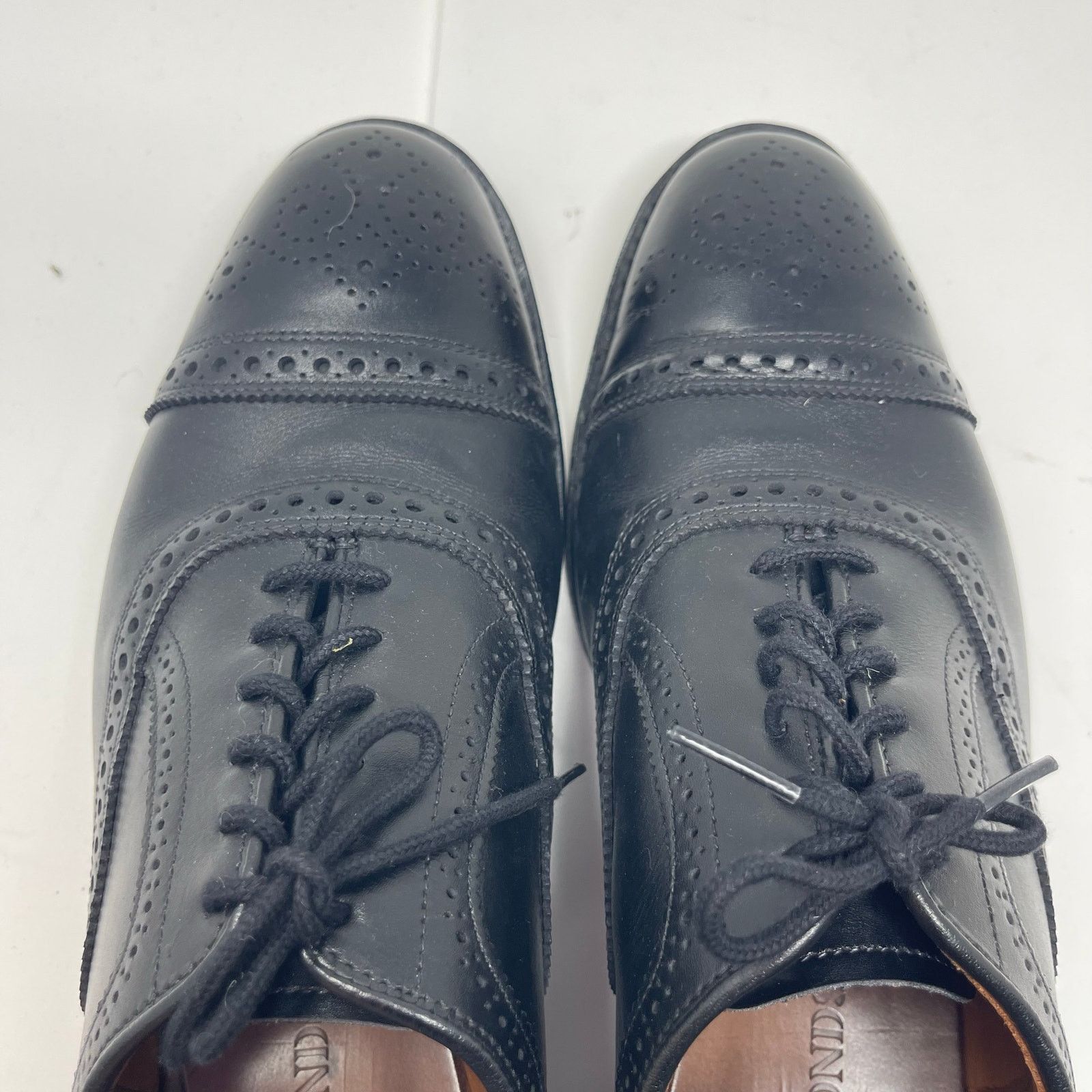 Allen Edmonds Allen Edmonds Strand Cap-toe Oxford Dress Shoes black 10.5 Size US 10.5 / EU 43-44 - 8 Thumbnail