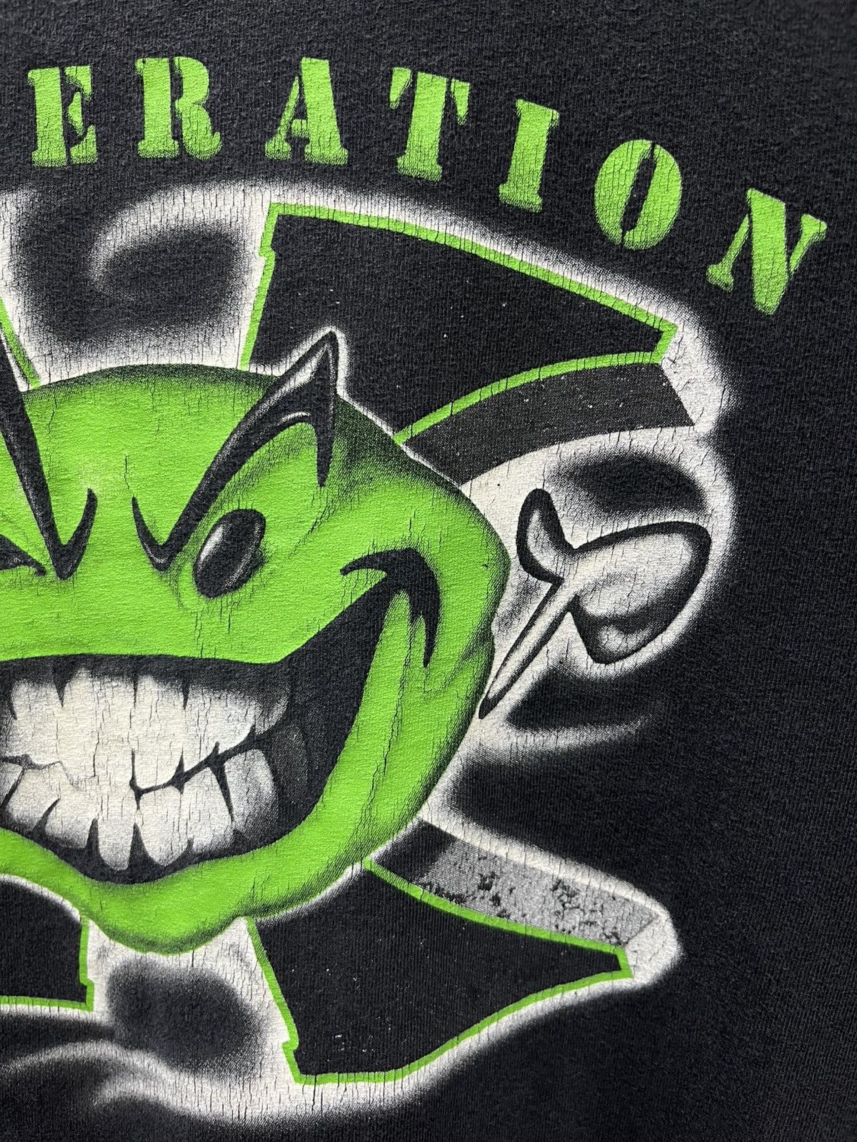 WWF Vintage WWF D-Generation X Tee 90s Hyland Tag Size US L / EU 52-54 / 3 - 5 Thumbnail