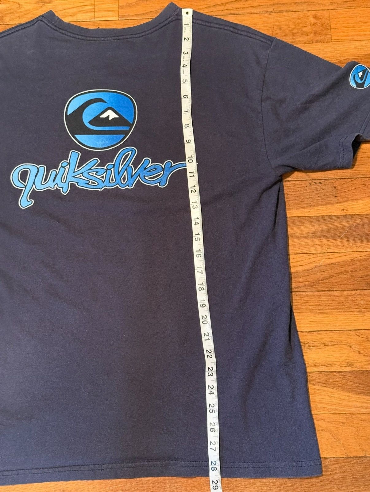 Quiksilver Quiksilver 90s Vintage logo T Shirt Mens RARE y2k Faded Size US L / EU 52-54 / 3 - 8 Thumbnail