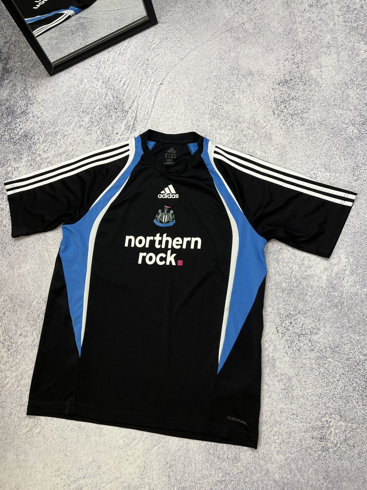 Adidas × Vintage Adidas Newcastle United 2009 Home Soccer Training Jersey Size US L / EU 52-54 / 3 - 3 Thumbnail