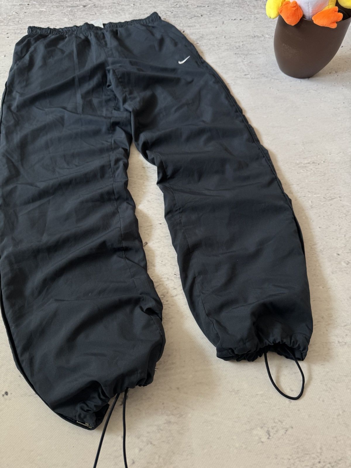 Nike × Vintage NIKE NYLON VINTAGE Y2K OVERSIZE BAGGY FIT PANTS SWEATPANTS Size US 32 / EU 48 - 3 Thumbnail