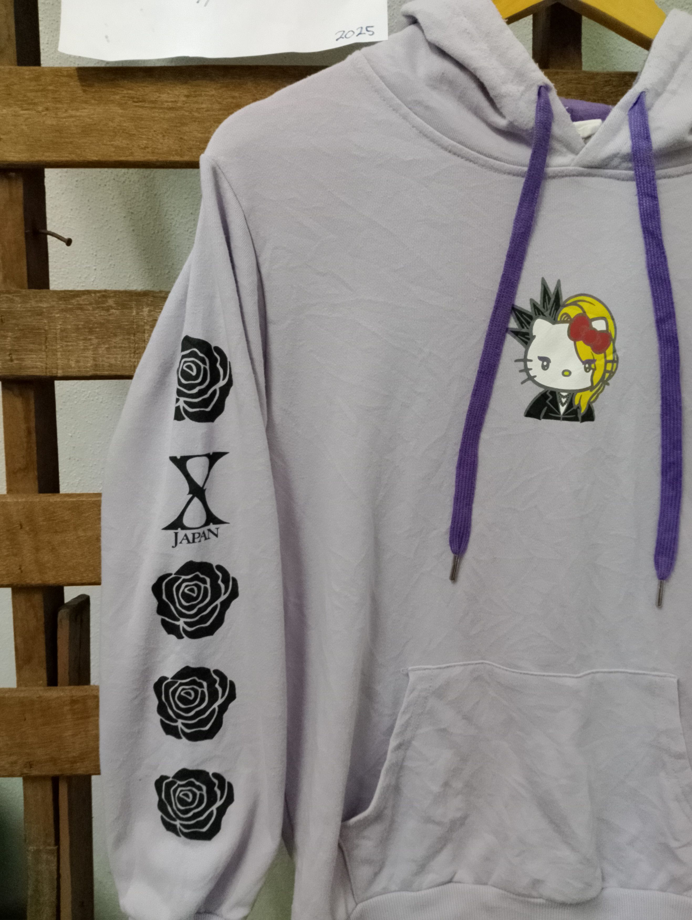 Band Tees × Japanese Brand Yoshiki X Hello Kitty Hoodie Size US M / EU 48-50 / 2 - 3 Thumbnail