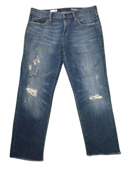 Gap VINTAGE GAP BAGGY JEANS DISTRESSED Size US 33 - 1 Thumbnail