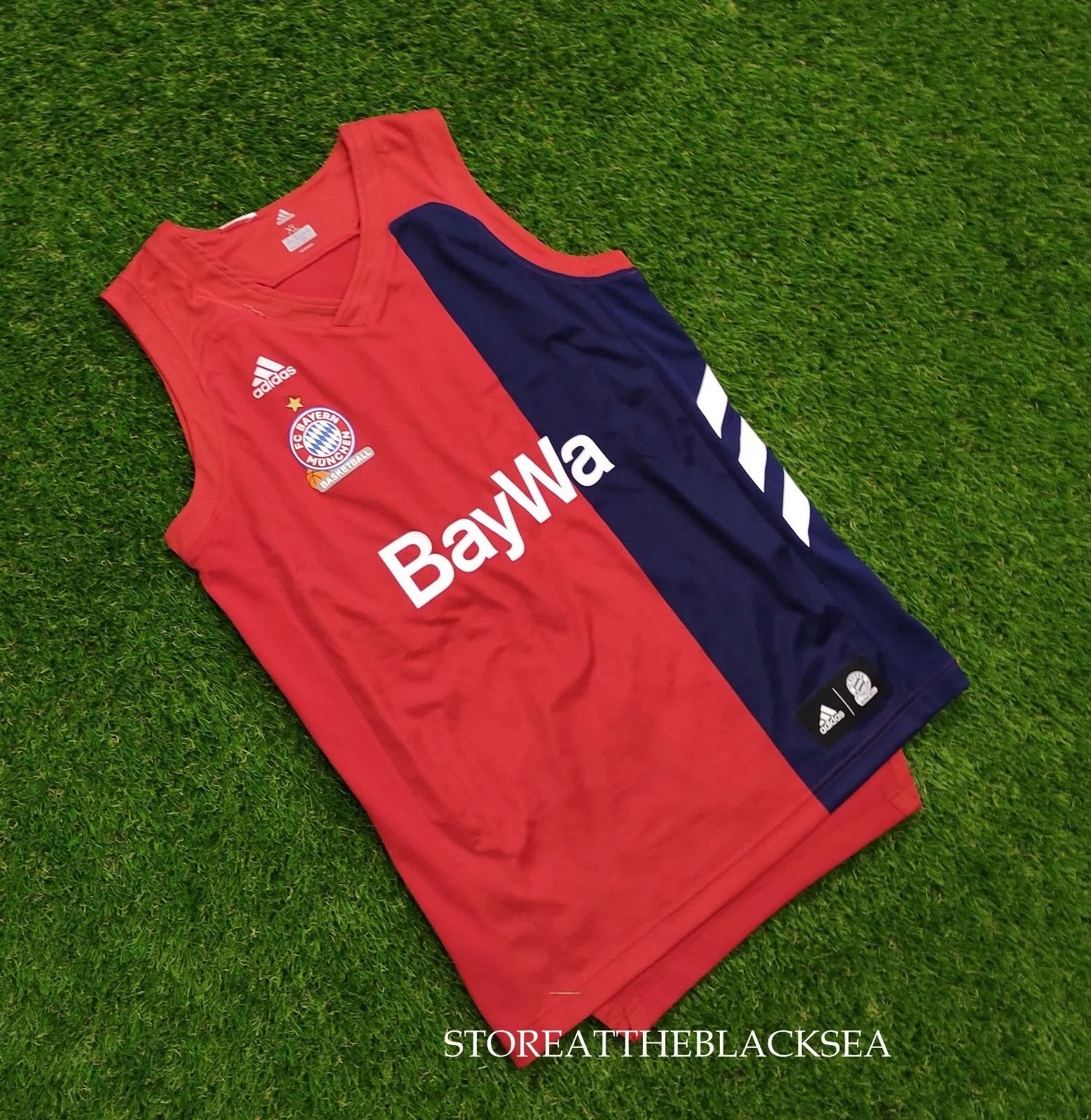 Adidas BAYERN MUNICH BASKETBALL SHIRT JERSEY Size US XS / EU 42 / 0 - 1 Thumbnail