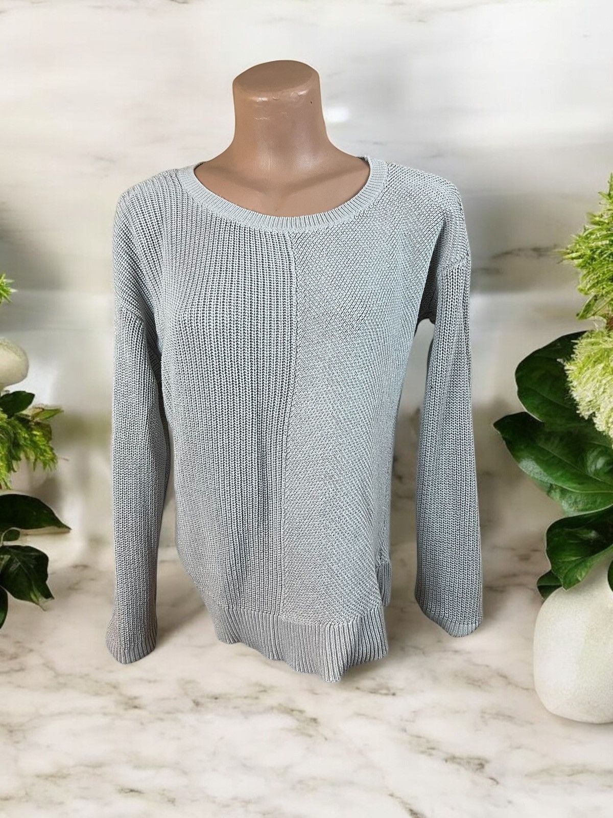 Calvin Klein Calvin Klein Grey Sweater size L Size L / US 10 / IT 46 - 1 Thumbnail