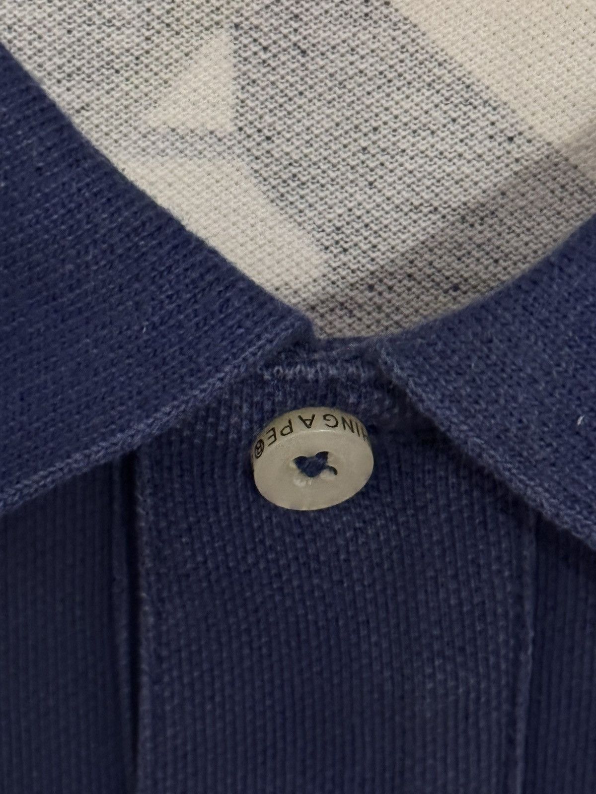 Aape polo shirt is from the brand AAPE BY A BATHING APE. Size US M / EU 48-50 / 2 - 7 Thumbnail