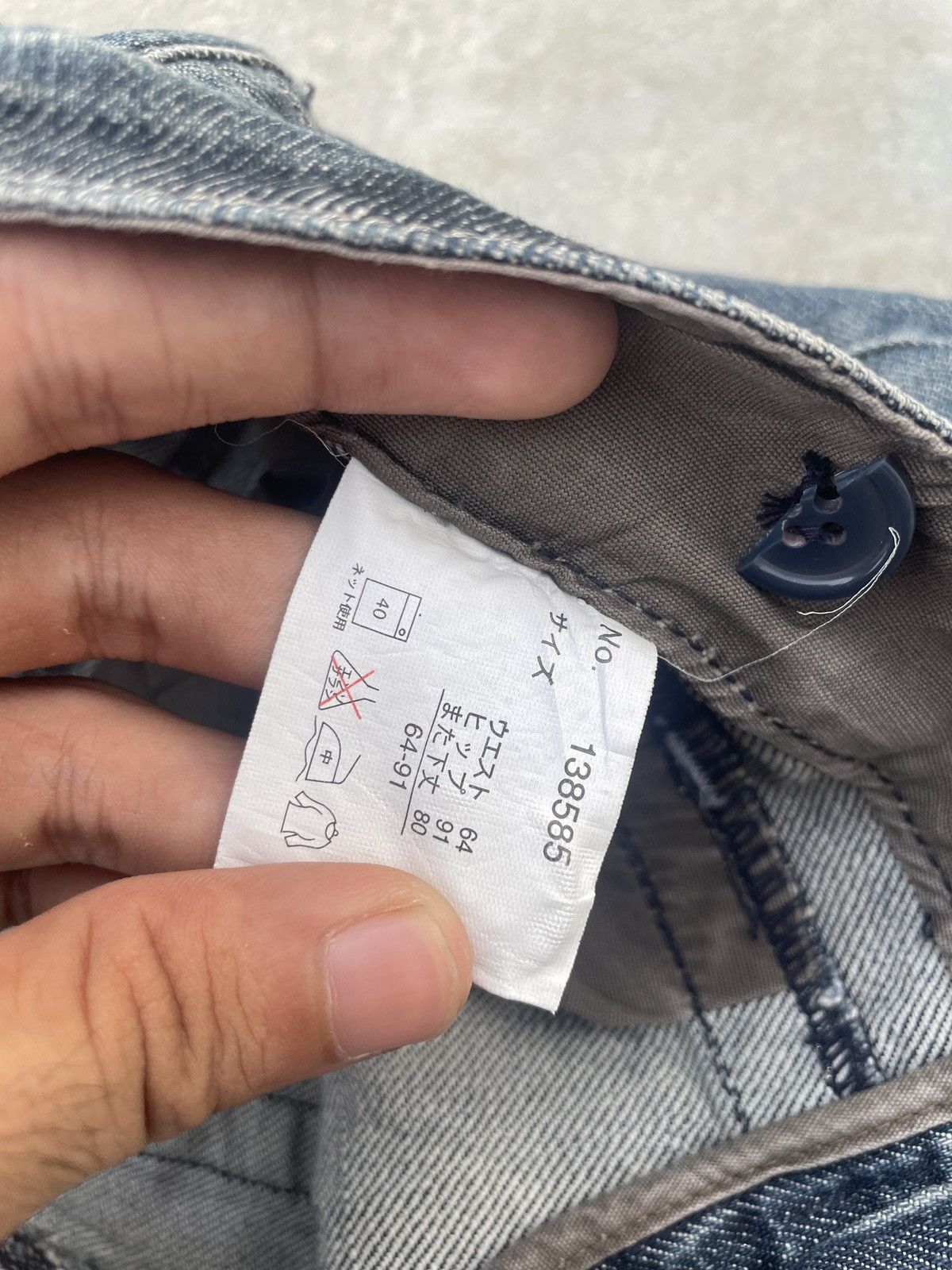 Japanese Brand 2000s japanese brand bootcut jeans Size US 30 / EU 46 - 5 Thumbnail