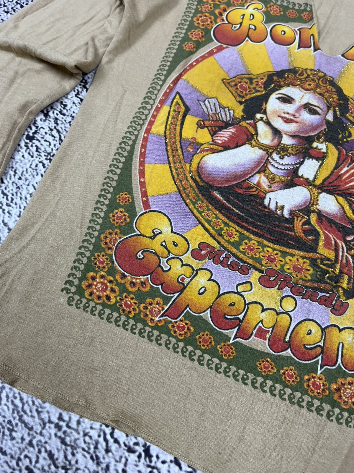 Japanese Brand Vintage Y2K Bombay v neck longsleeve top japanese logo Size S / US 4 / IT 40 - 8 Thumbnail