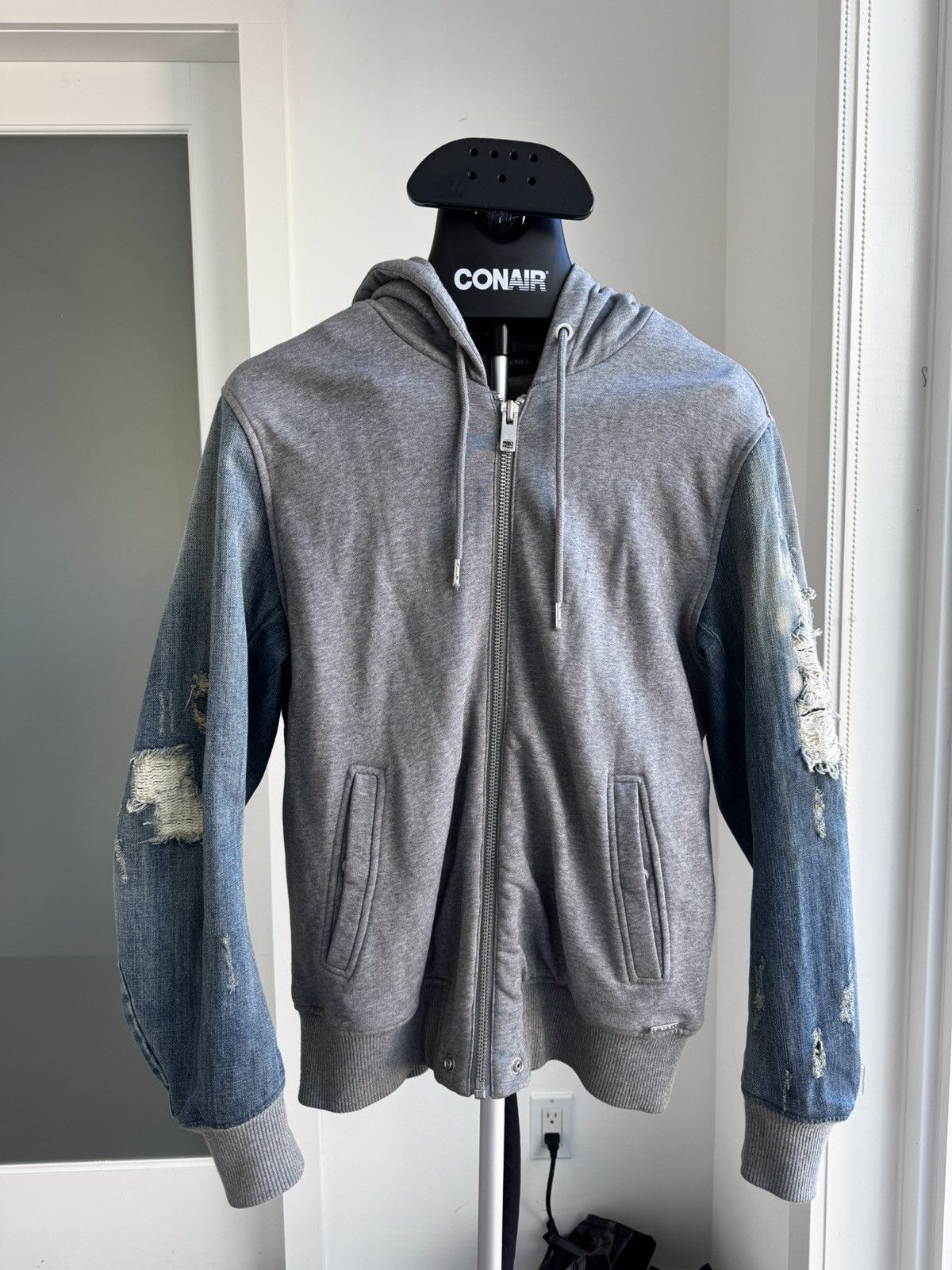 Diesel Diesel Reconstructed Jean Jacket Size US L / EU 52-54 / 3 - 1 Thumbnail
