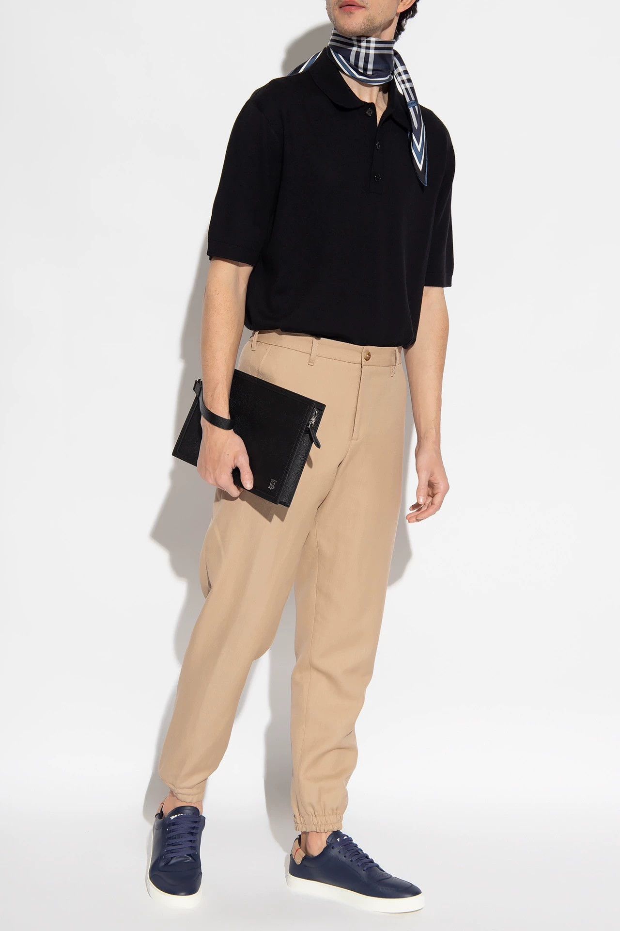 Burberry Burberry Slim Wool-Linen Trousers 44 Size US 28 / EU 44 - 8 Thumbnail