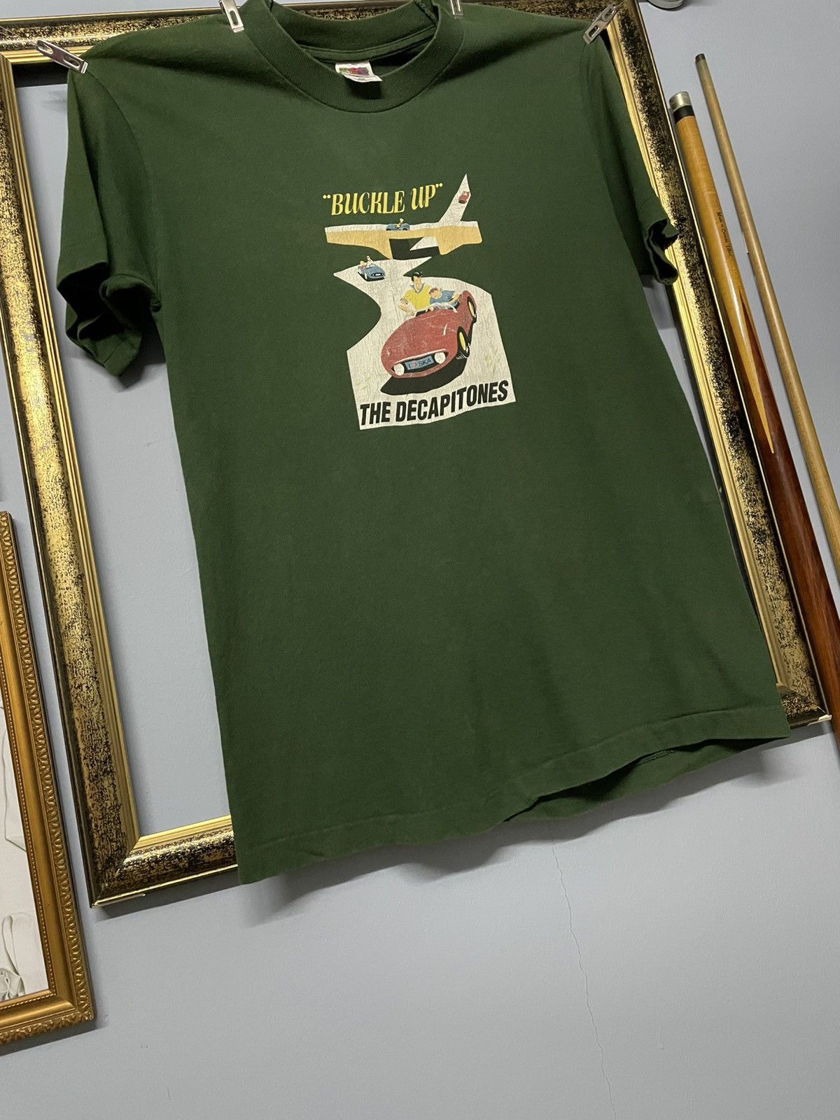 Vintage Vintage 90s The Decapitones Buckle Up Og Ska Single Stitch Size US M / EU 48-50 / 2 - 6 Thumbnail
