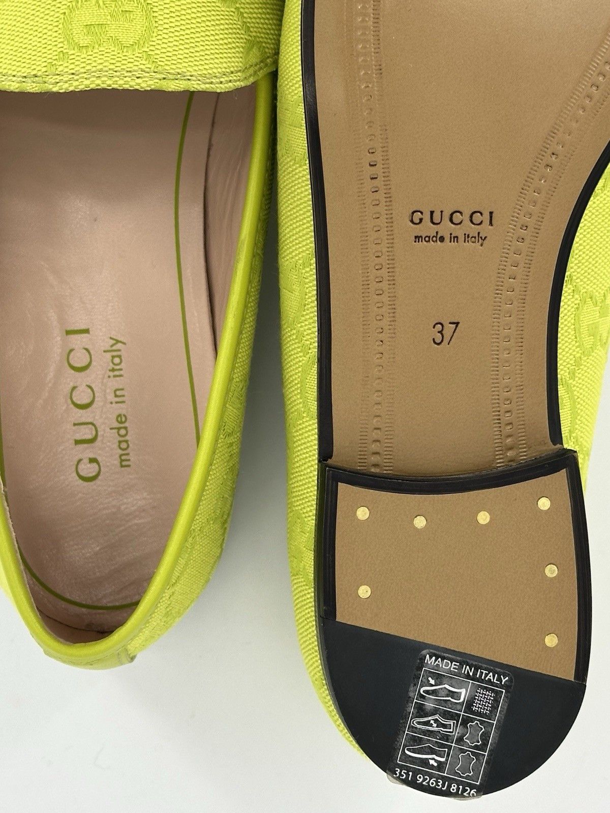 Gucci New Gucci Jordaan Horsebit Loafer Size-IT-37/US-7 Size US 7 / IT 37 - 8 Thumbnail