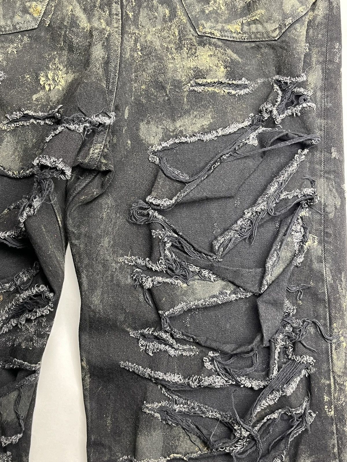 Balenciaga Balenciaga SS23 Mudshow Destroyed Denim Size US 32 / EU 48 - 6 Thumbnail