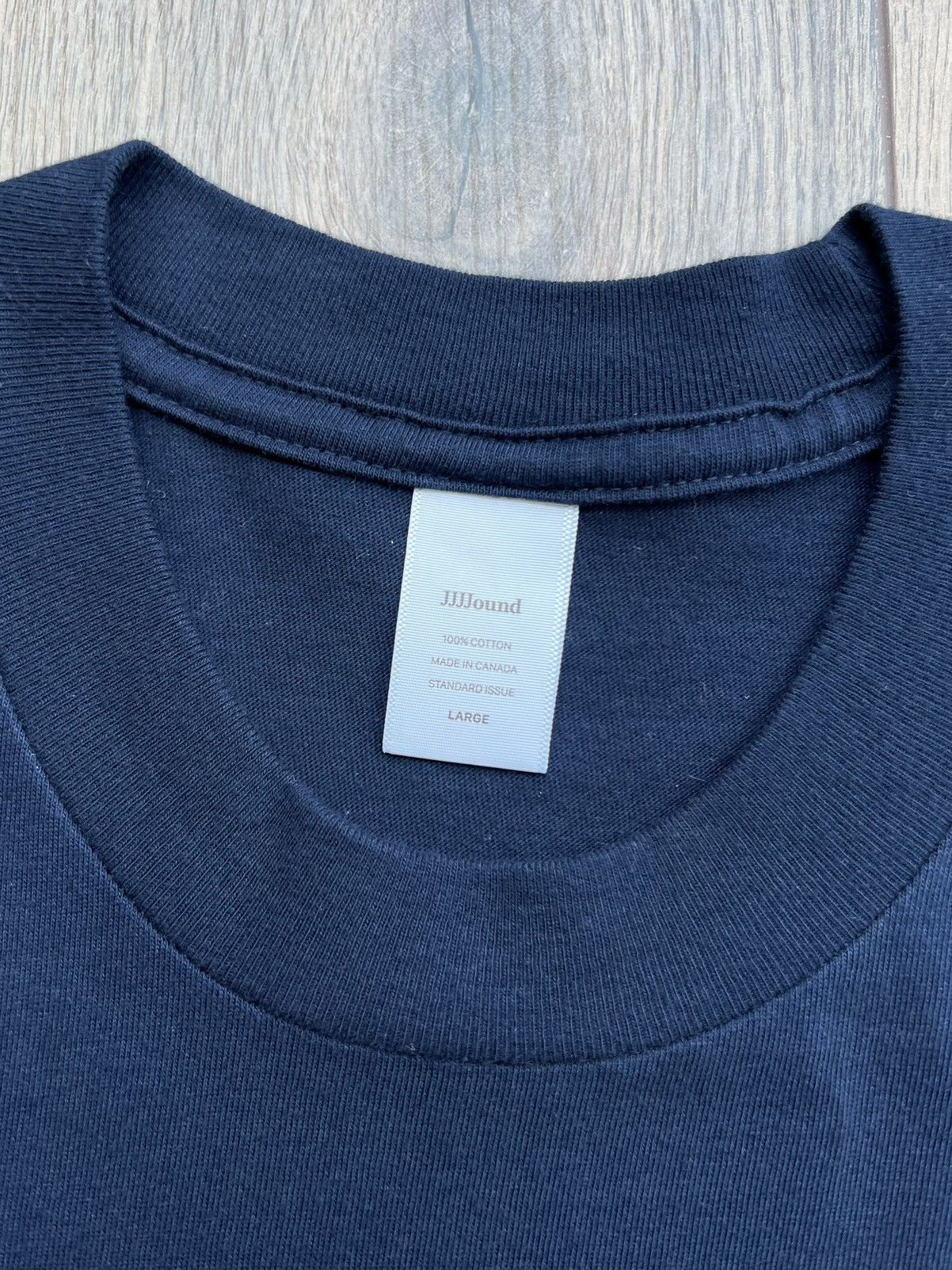 Jjjjound 90’s Blank Single Pocket T-Shirt Large in Blue, Men's — image 3 of 6