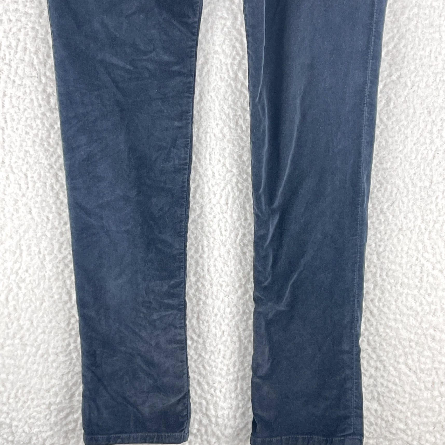 Vintage VINTAGE Joe's Jeans Chelsea Velvet Skinny Pants Womens Low-Rise Casual Made in USA Size 28 Gray 31" Waist 31" Inseam JSNA Size 28" / US 6 / IT 42 - 3 Thumbnail