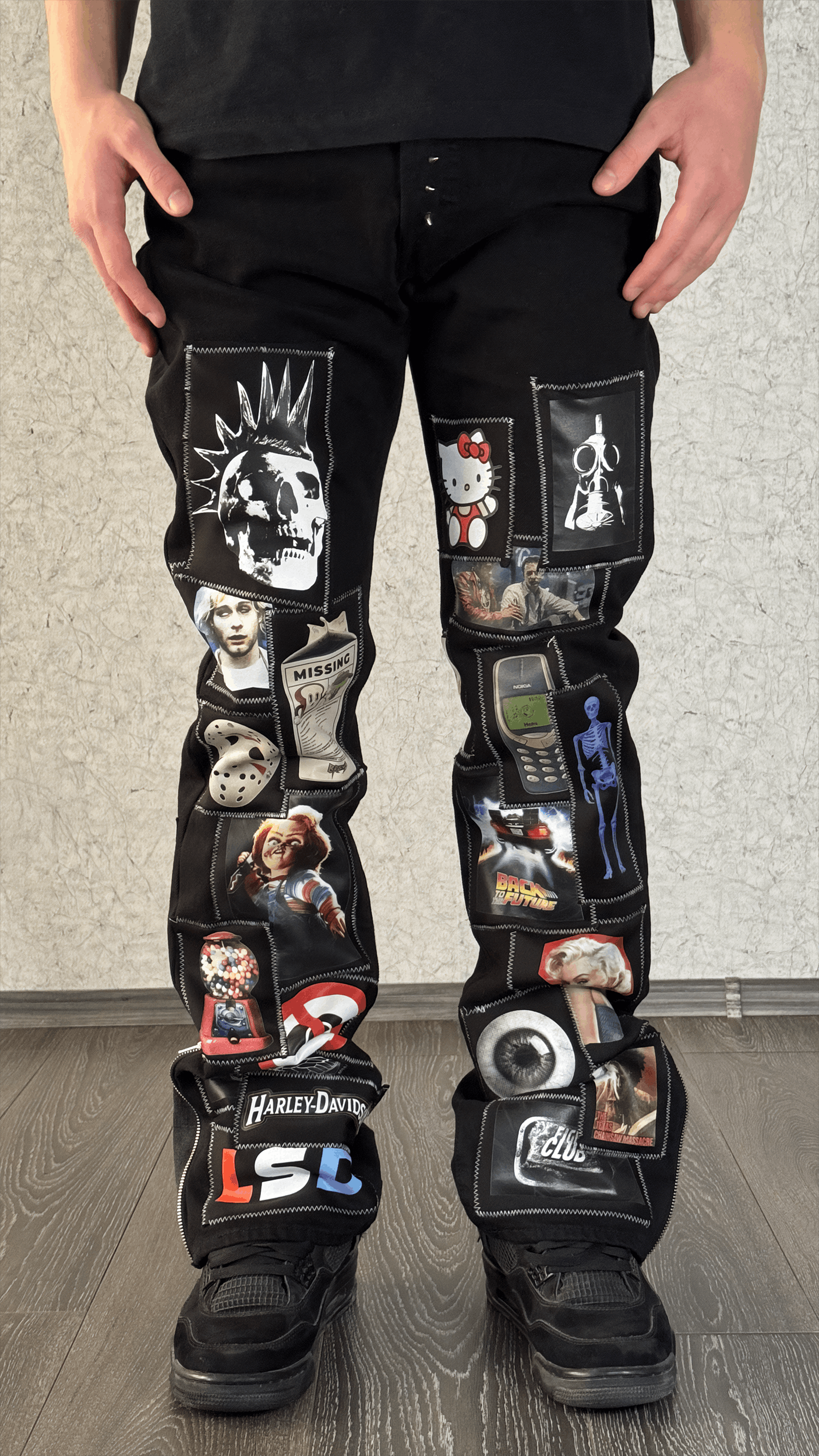 Levi's Levi’s 501 Custom Patchwork Denim Size US 32 / EU 48 - 1 Thumbnail