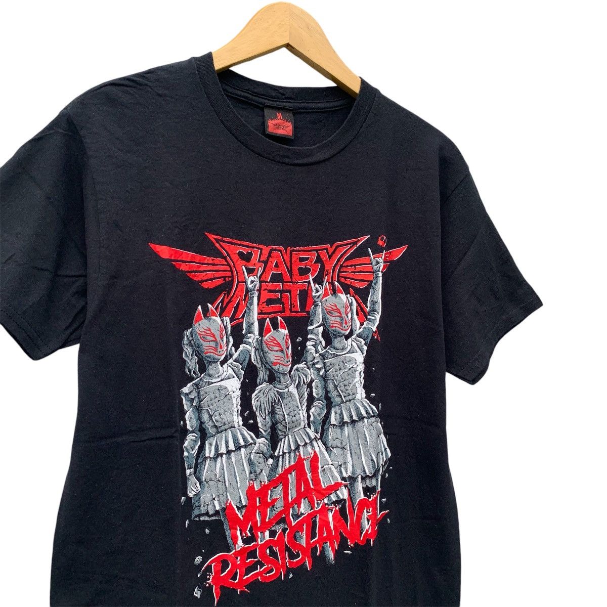 Band Tees × Japanese Brand × Vintage Baby metal band tee Size US M / EU 48-50 / 2 - 3 Thumbnail