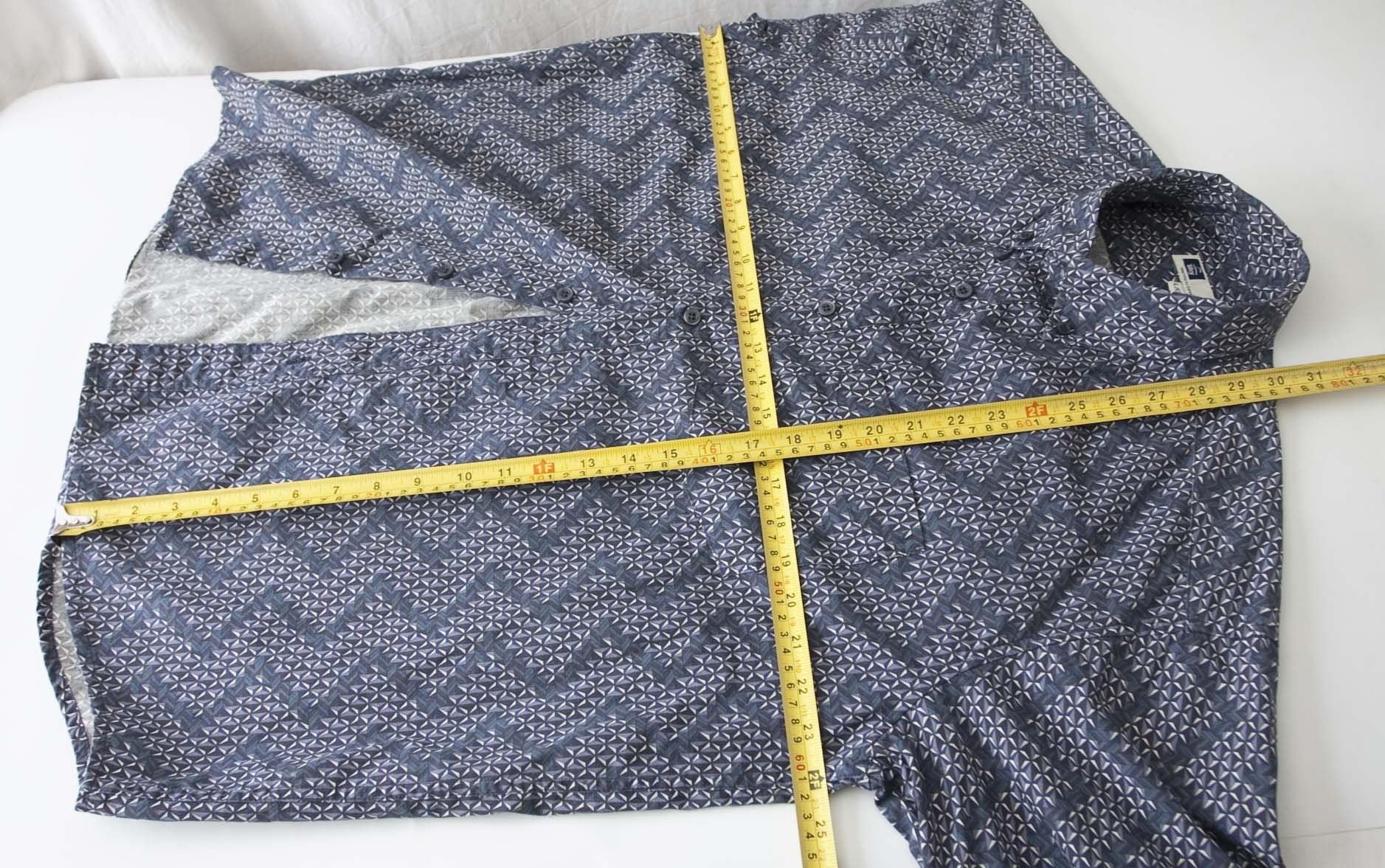 Tilley Tilley Shirt Blue Abstract Size L Size US L / EU 52-54 / 3 - 3 Thumbnail
