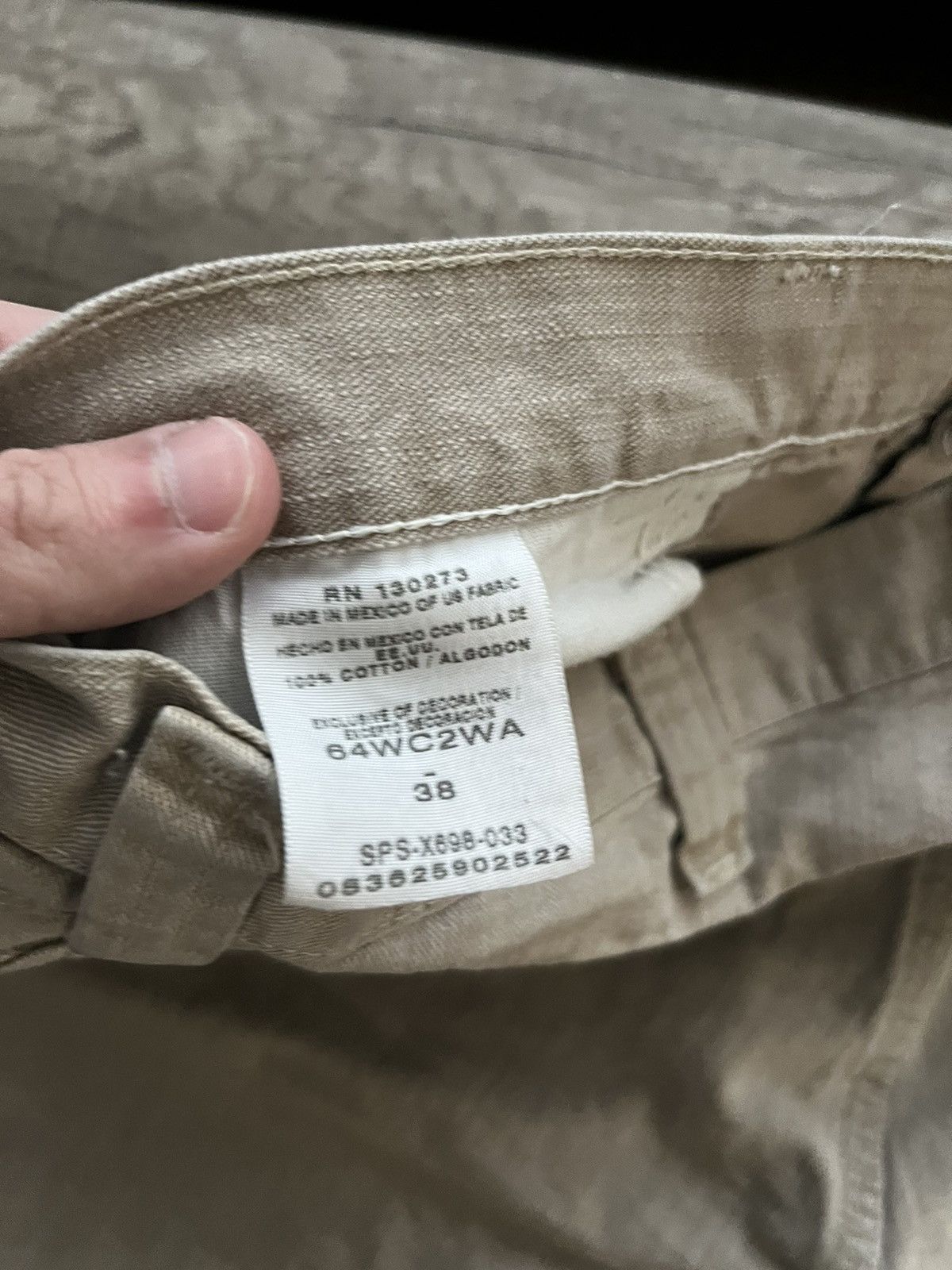 Wrangler oversized light brown jorts Size US 38 / EU 54 - 3 Thumbnail