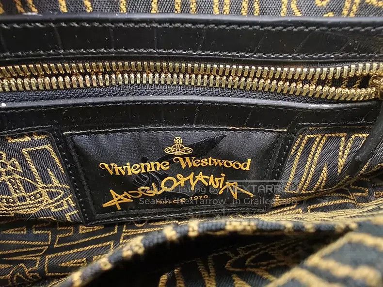 Vivienne Westwood vivienne westwood size os Crocodile Leather Crossbody Bag Size ONE SIZE - 9 Thumbnail