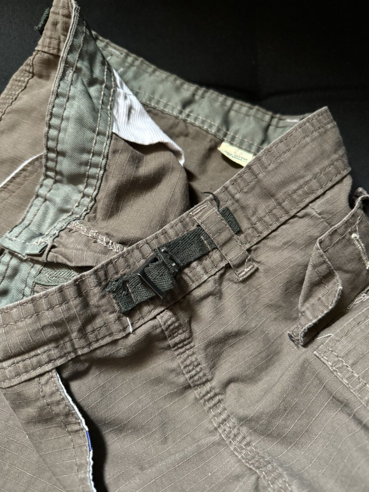Japanese Brand × Vintage Vintage Japanese Cargo Shorts Size US 32 / EU 48 - 4 Thumbnail