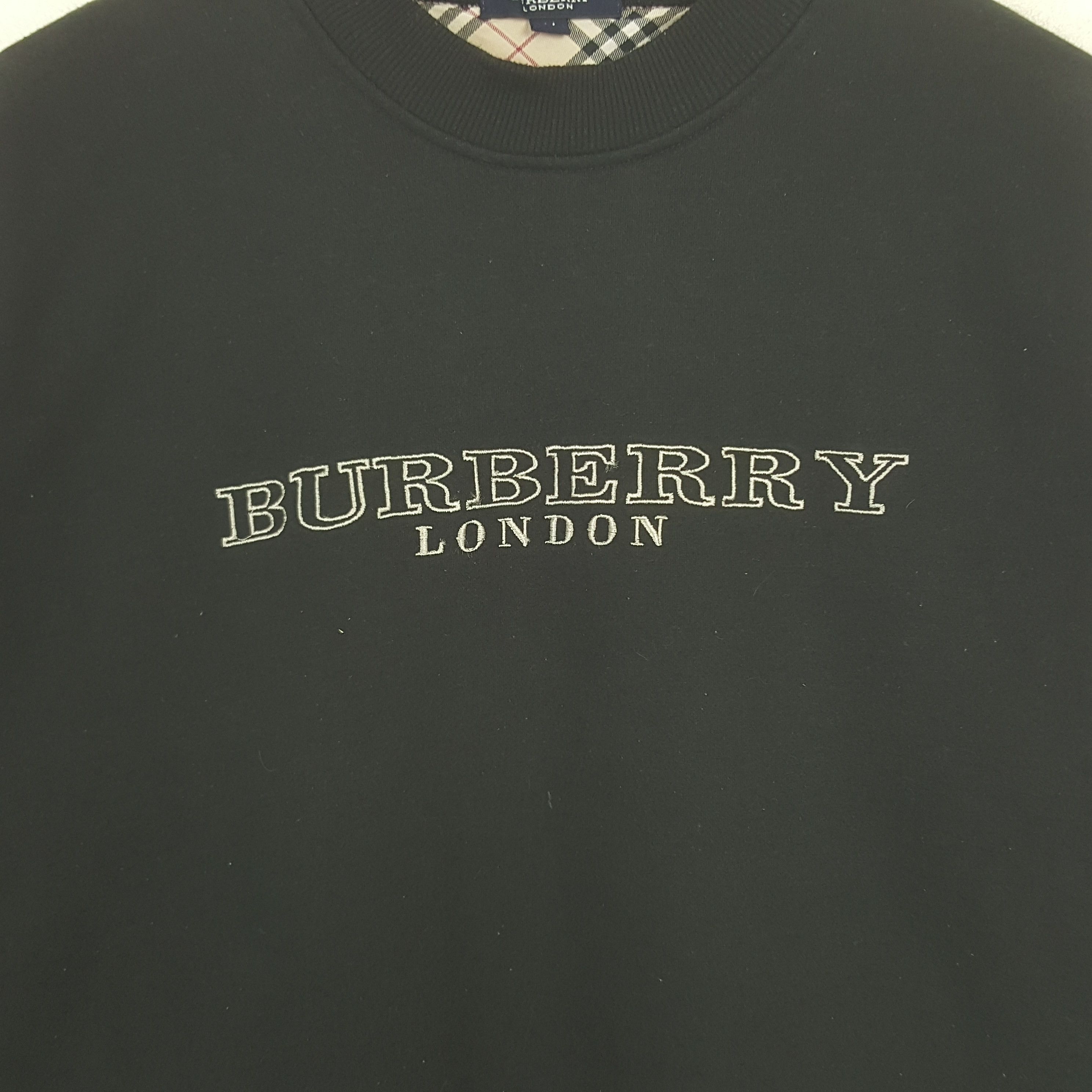 Burberry Vintage Burberry London Designer Brand Sweatshirt C291N18 Size US S / EU 44-46 / 1 - 2 Thumbnail