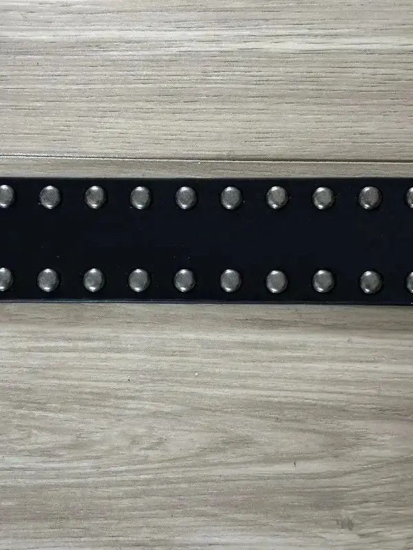 VIBE H1 - Vintage Rock Studded Belt (black) Size 32 - 6 Thumbnail