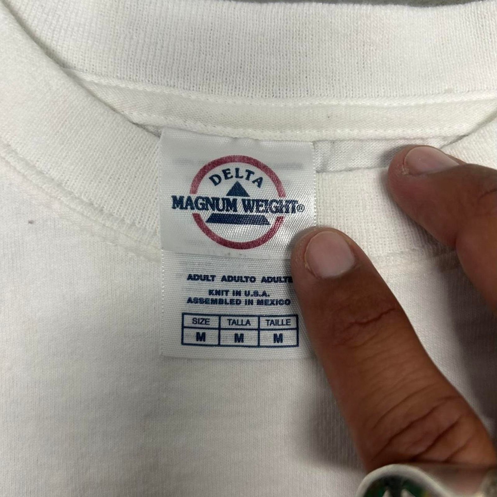 Delta 2006 Myrtle Beach Spring Rally white graphic tee Size US M / EU 48-50 / 2 - 3 Thumbnail