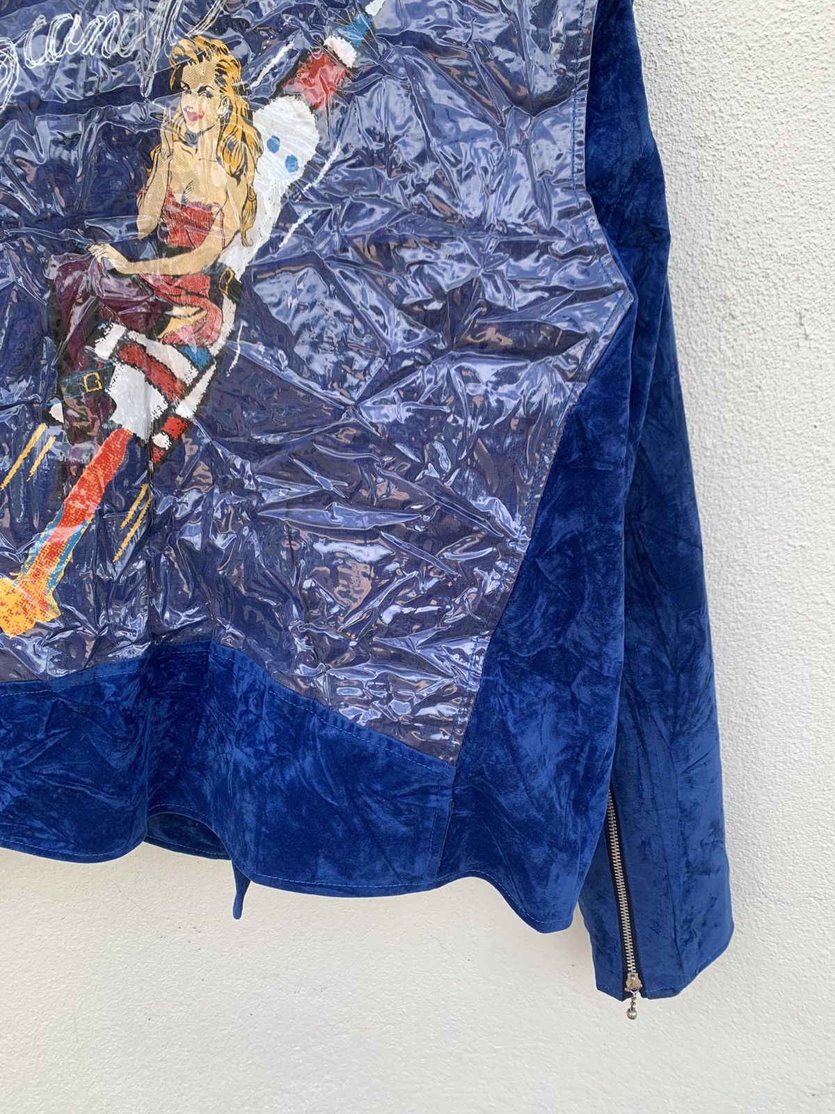 GOREWEAR × The Unbranded Brand Velvet Rider Style Jacket With Nice Print Rocket Ladies Size US M / EU 48-50 / 2 - 11 Thumbnail